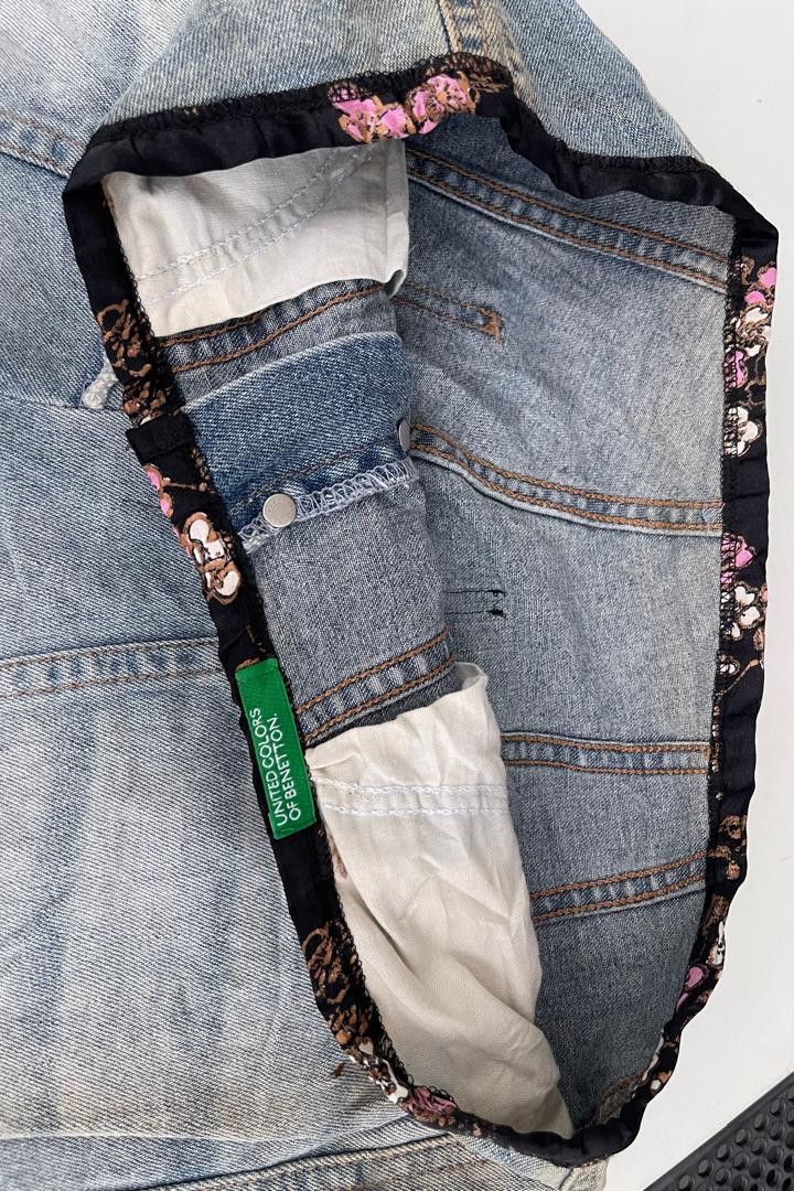Designer × United Colors Of Benetton 🔥VERY RARE ! UNITED COLOUR OF BENETTON FLARE JEANS Size 29" - 5 Thumbnail