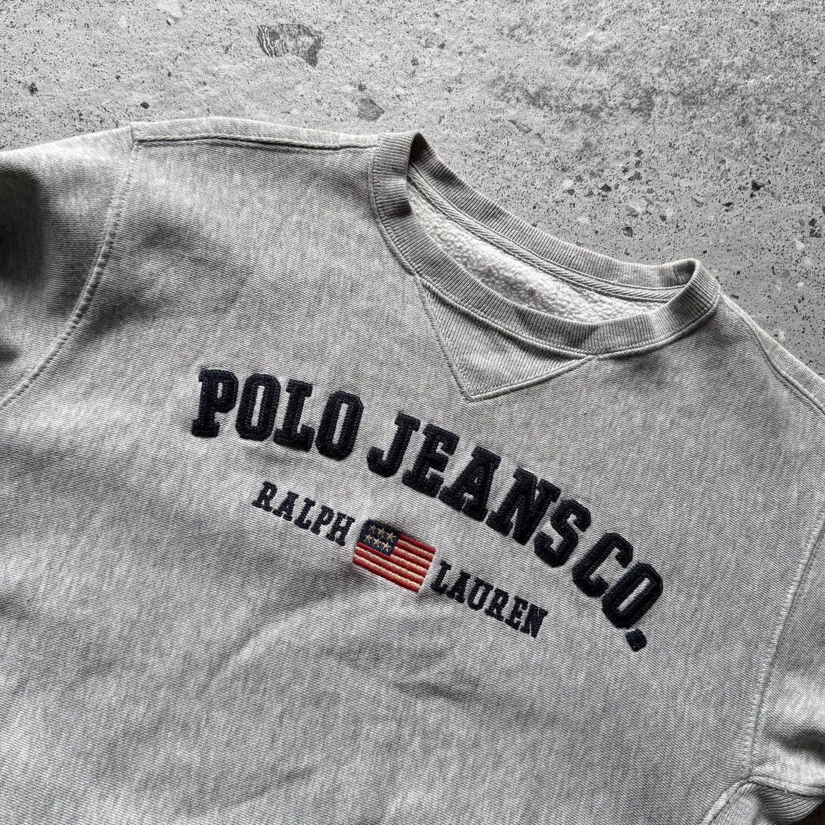 Ralph Lauren Polo Jeans Ralph Lauren Womens Vintage Sweatshirt Grey Logo Size M / US 6-8 / IT 42-44 - 3 Thumbnail