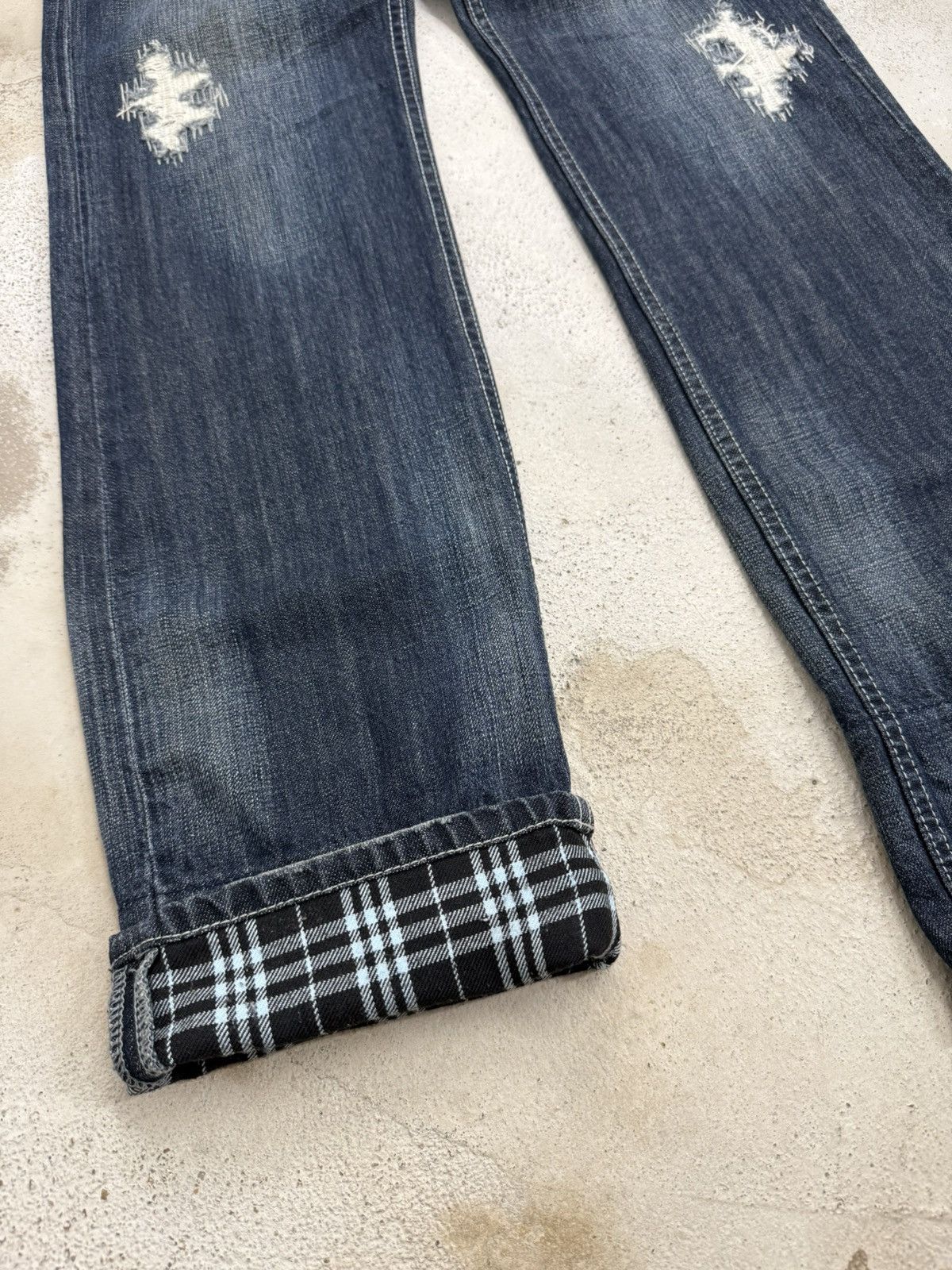 Japanese Brand Sirmione Heavy Stitch Distressed Multipocket Japan Denim Size US 28 / EU 44 - 16 Thumbnail