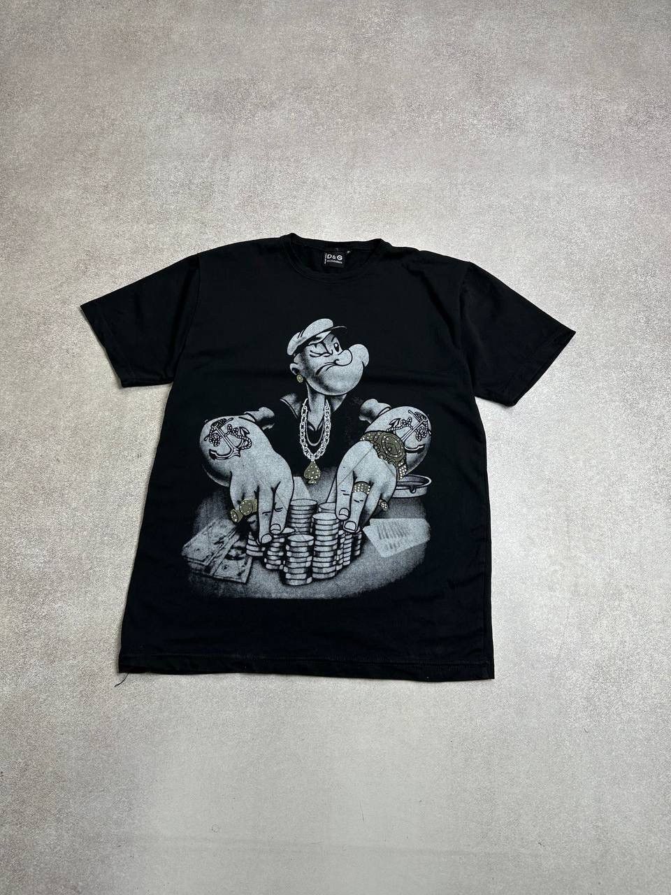 Vintage Vintage DG Dolce Gabbana Popeye Graphic T-shirt S Size US S / EU 44-46 / 1 - 2 Thumbnail