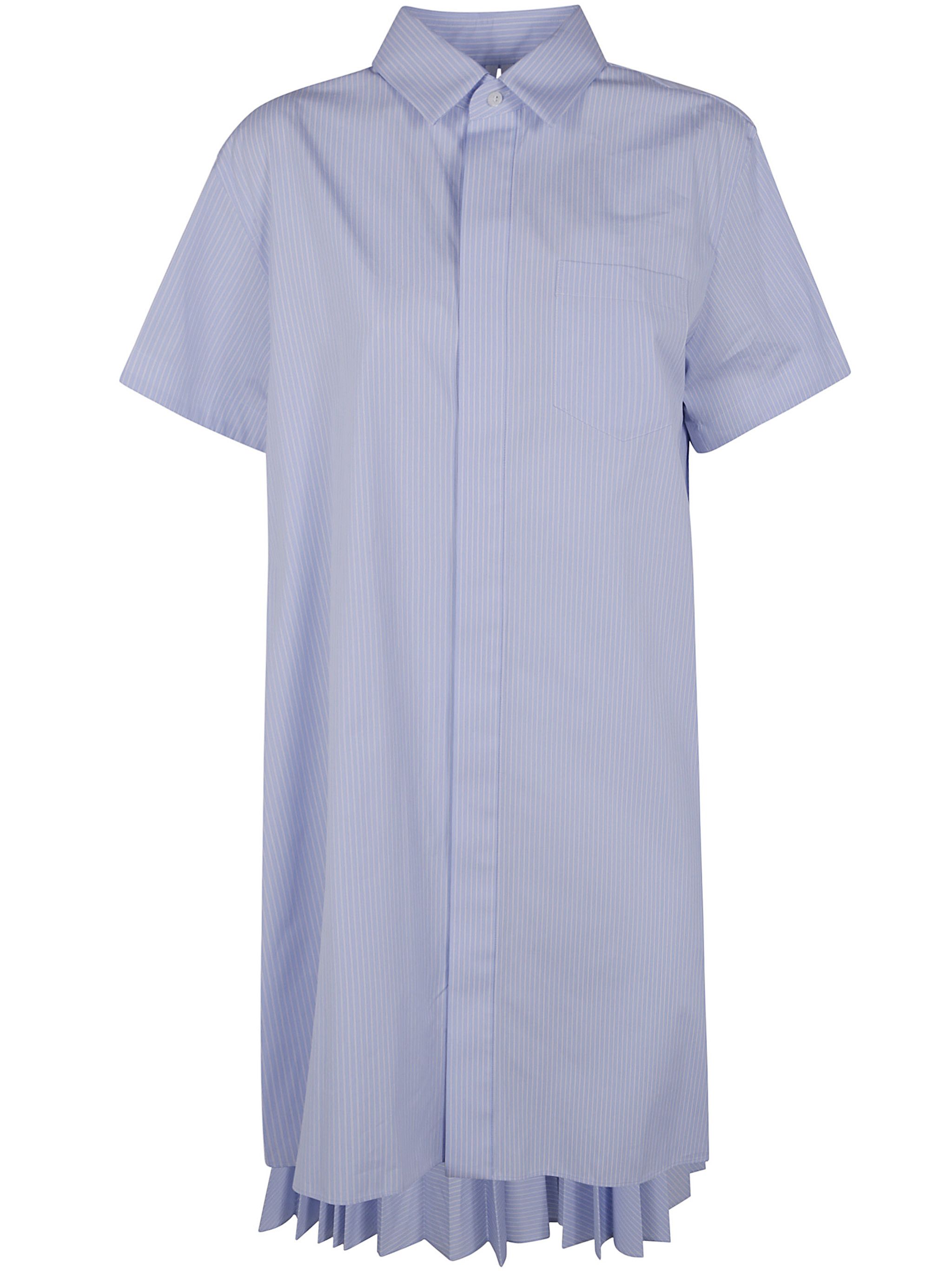 Sacai COTTON POPLIN DRESS Size M / US 6-8 / IT 42-44 - 1 Thumbnail