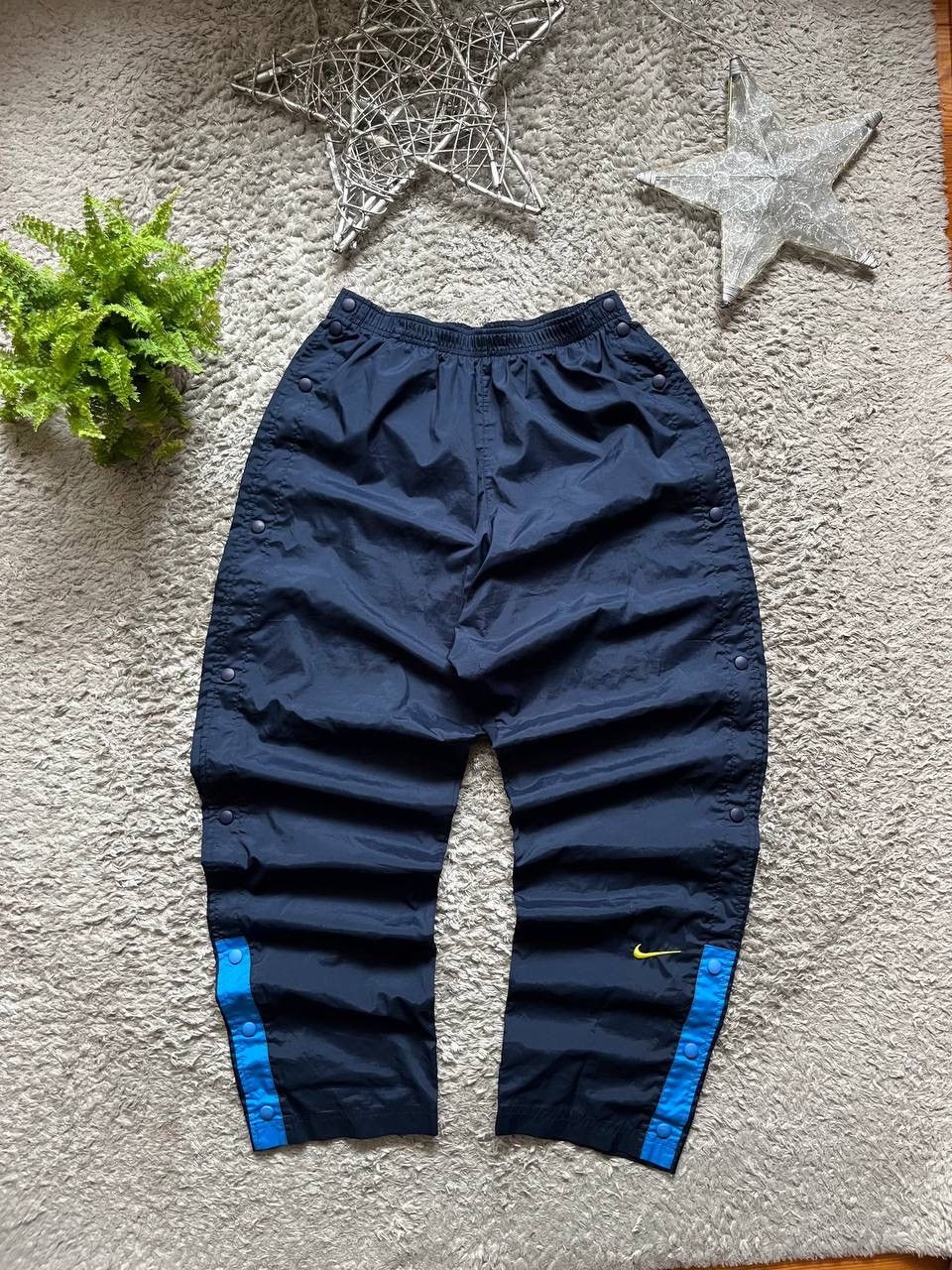 Nike × Vintage Nike Vintage Pants 00s Logo Rare Streetwear Y2K Size US 32 / EU 48 - 5 Thumbnail