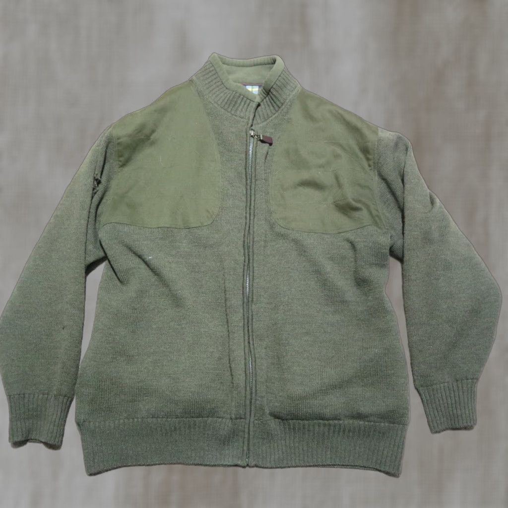 Orvis Orvis Wool Bomber Jacket Men's XL Green Full Zip Size US XL / EU 56 / 4 - 1 Thumbnail