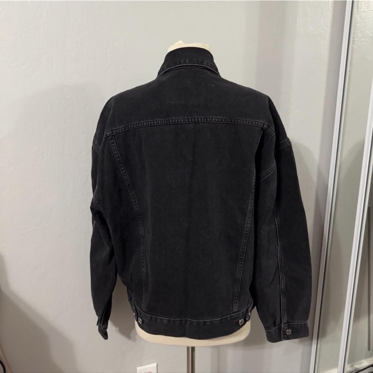 Calvin Klein NWT Calvin Klein Black Denim Trucker Jacket Size US S / EU 44-46 / 1 - 5 Thumbnail