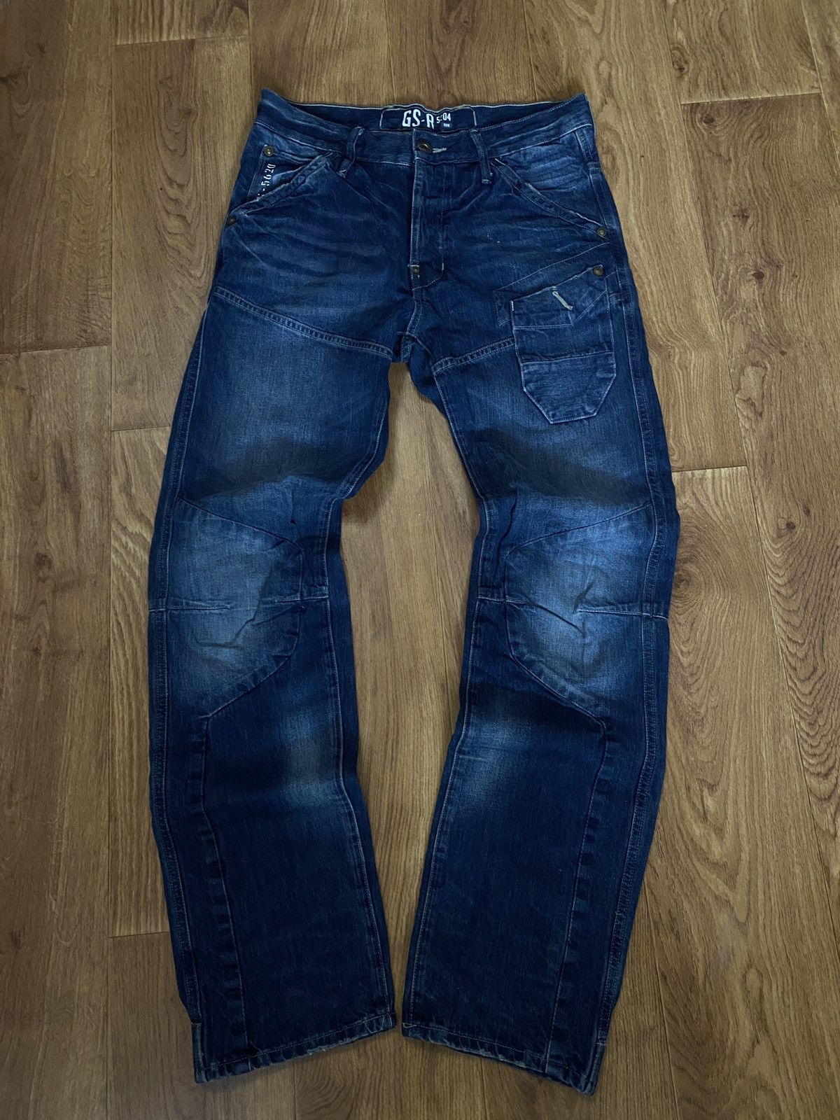 G-Star × Vintage Denim Pants Gstar Raw Jeans Y2K Size US 32 / EU 48 - 1 Thumbnail