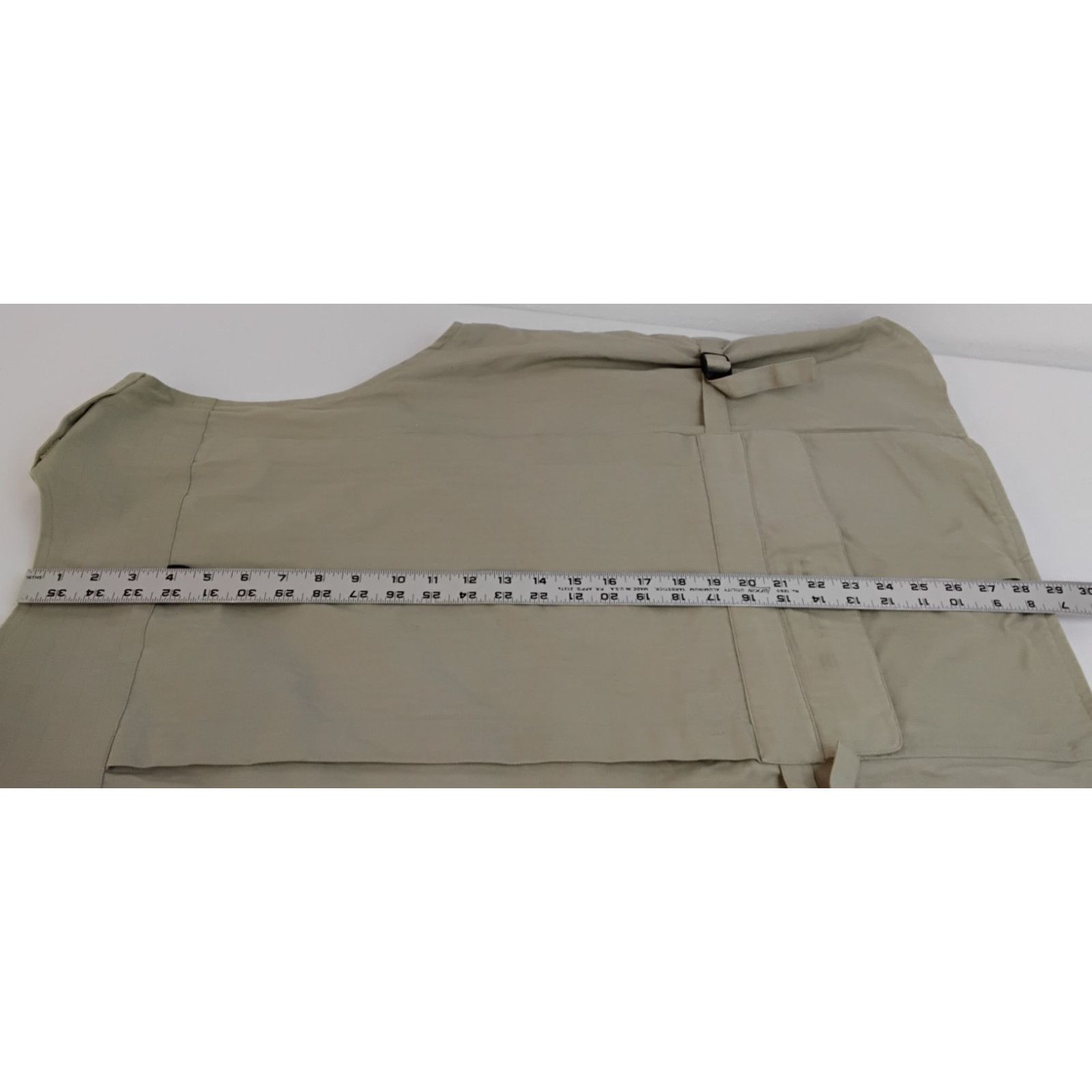 ExOfficio Ex Officio Cargo Utility Vest Men's L Khaki Hunting Fishing Size US L / EU 52-54 / 3 - 15 Thumbnail