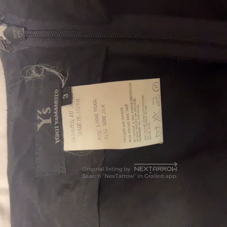 Yohji Yamamoto YOHJI YAMAMOTO size L Silk Skirt Size 24" / US 00 / IT 34 - 2 Thumbnail