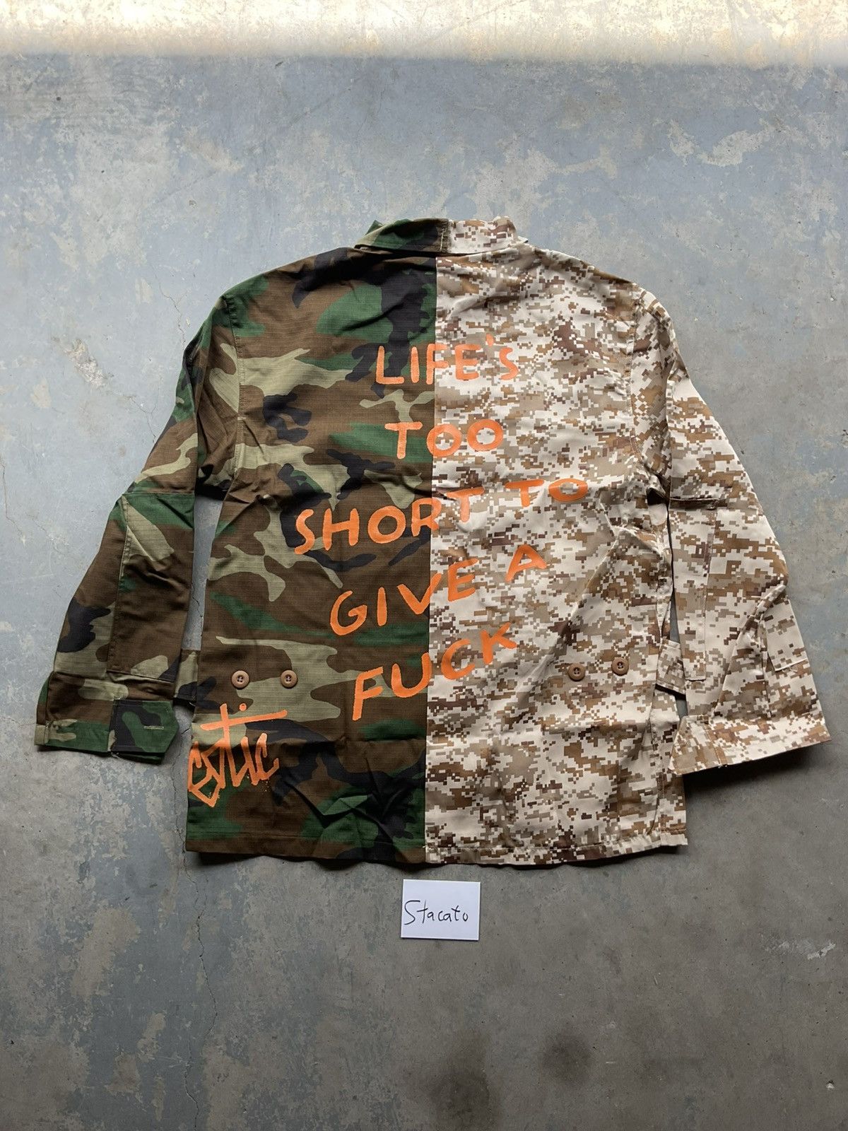 Gnarcotic Gnarcotic Lil Gnar Split Camo Military Jacket Size US S / EU 44-46 / 1 - 2 Thumbnail