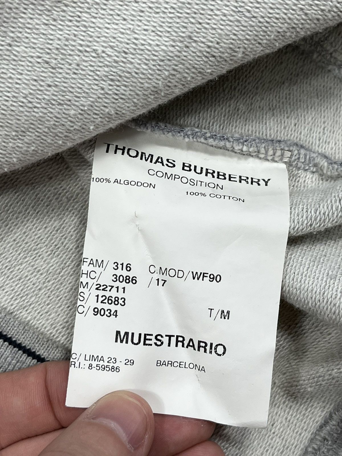 Burberry × Vintage Vintage Y2K Thomas Burberry zip jacket old money size M Size US M / EU 48-50 / 2 - 9 Thumbnail