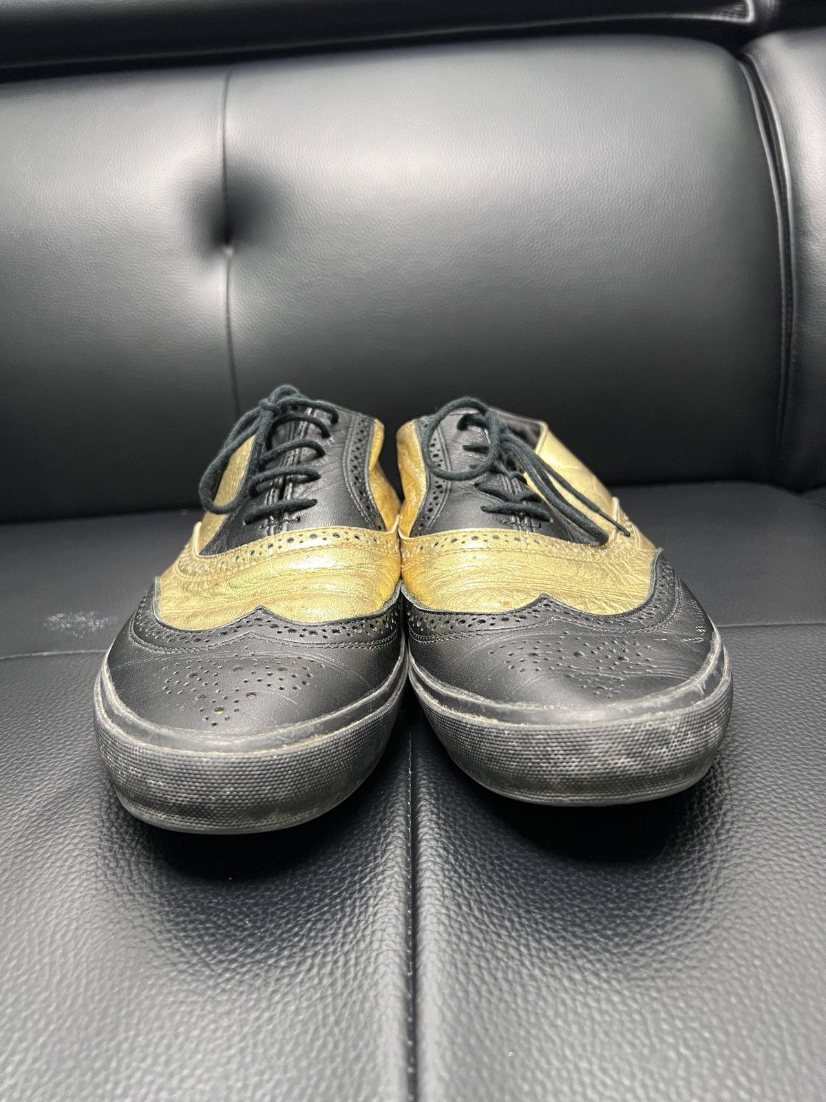 Comme des Garcons Homme Plus Comme des Garçons Homme Plus Baroque Oxford Leather Shoes Size US 9 / EU 42 - 2 Thumbnail