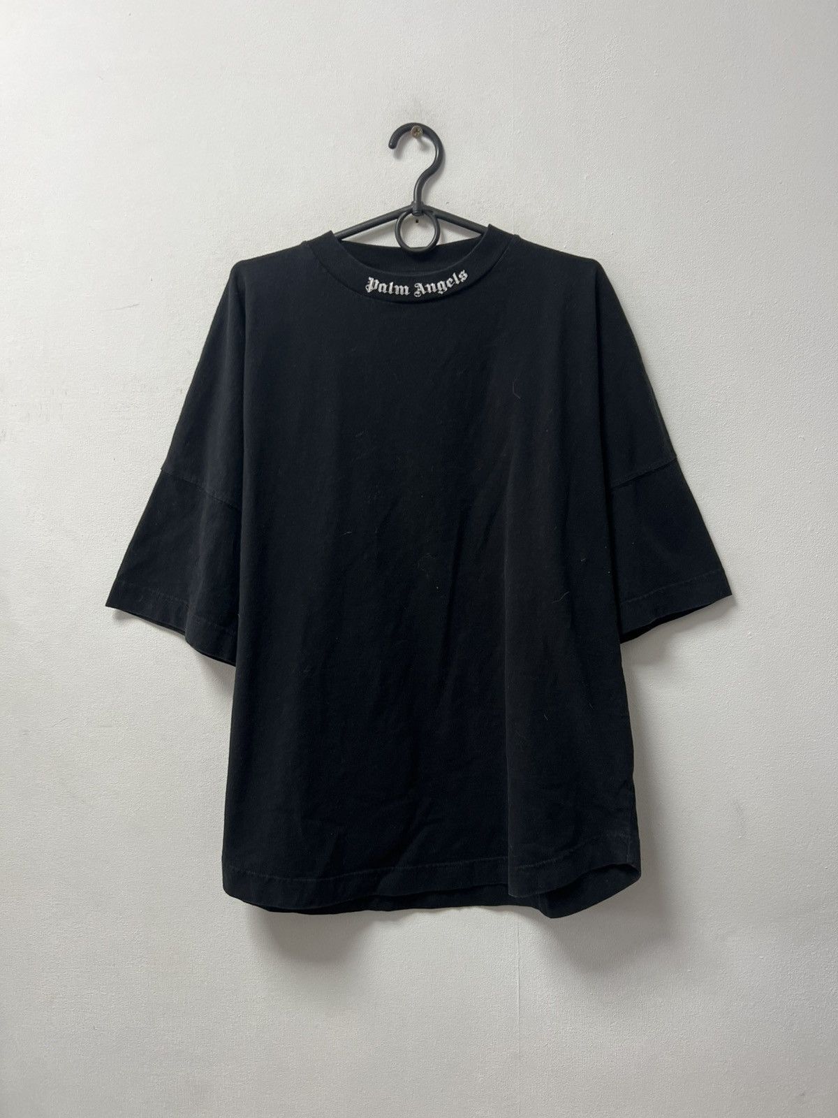 Palm Angels Palm Angels black Big logo oversize t-shirt tee Size US S / EU 44-46 / 1 - 5 Thumbnail