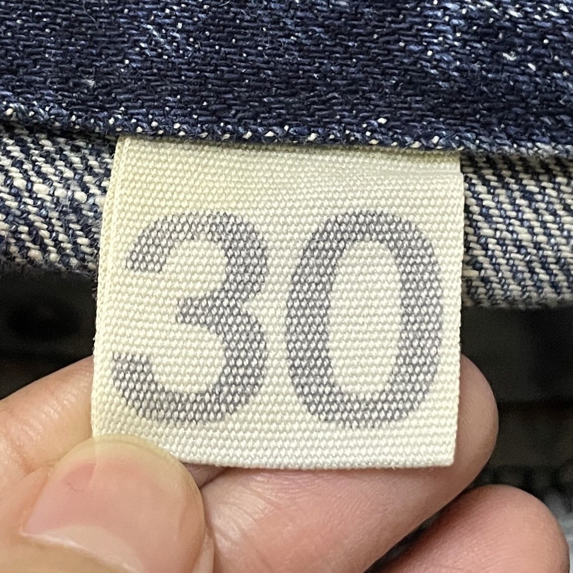 Le Grande Bleu (L.G.B.) Very Rare Vintage Japanese Brand Lolita Jeans 1990s Size US 30 / EU 46 - 11 Thumbnail