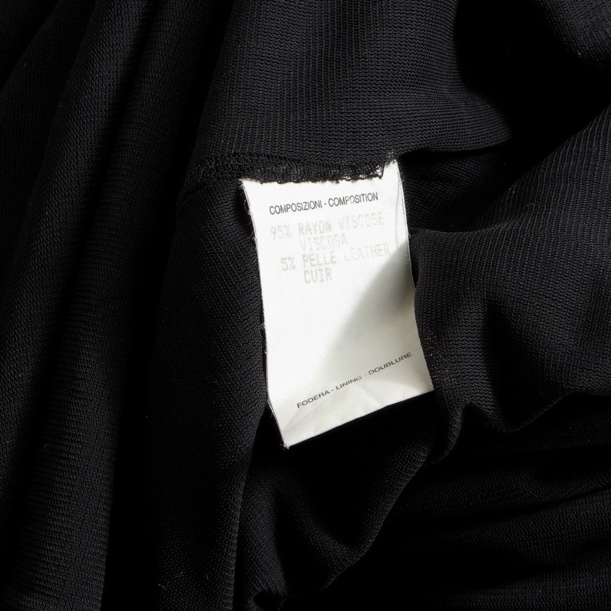 Gucci 1998 LEATHER STRAP LOGO DRESS Size XS / US 0-2 / IT 36-38 - 7 Thumbnail