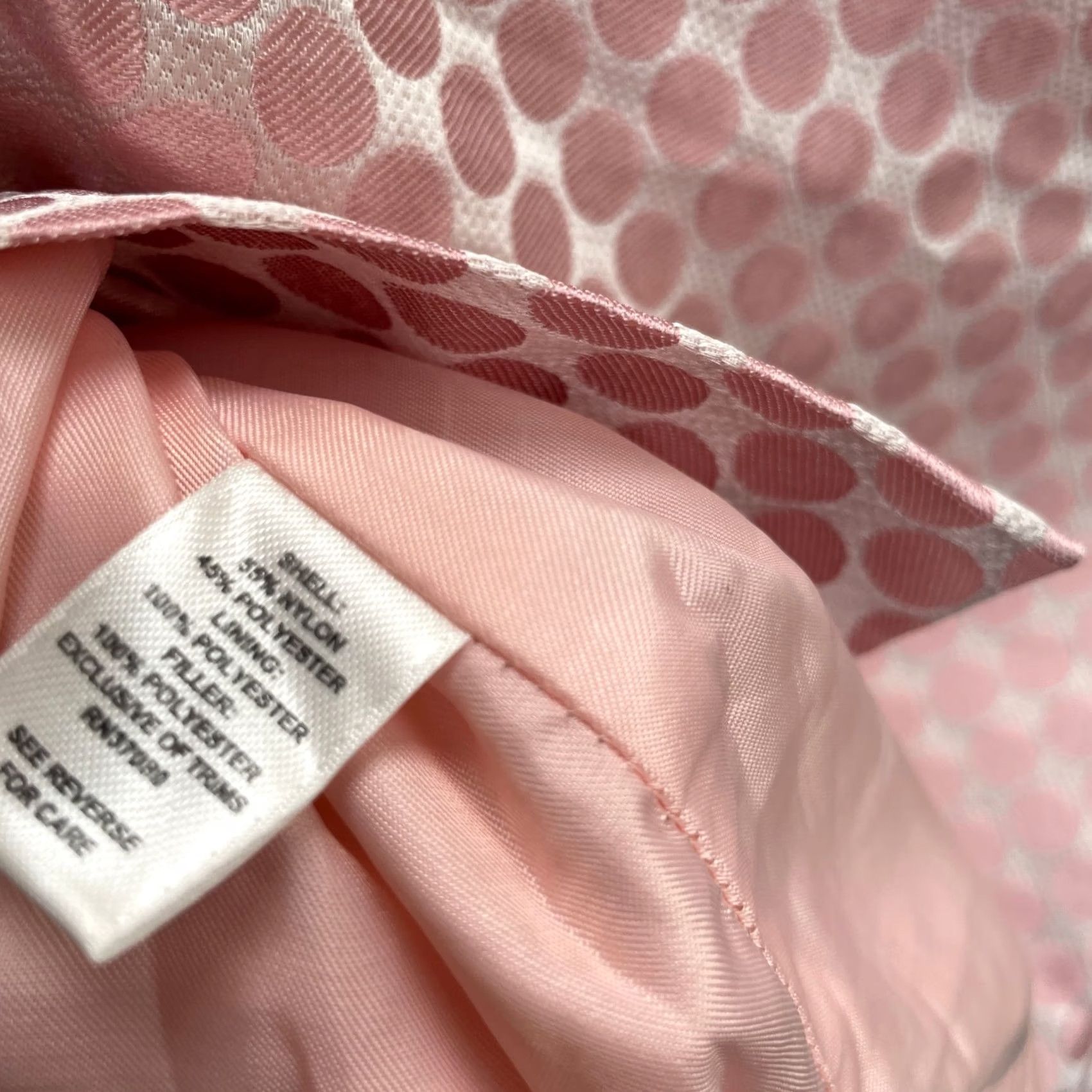 Banana Republic VINTAGE Banana Republic Dress Womens 0 Pink Polka Dot Sleeveless Sheath V Neck Cocktail Size XS / US 0-2 / IT 36-38 - 5 Thumbnail