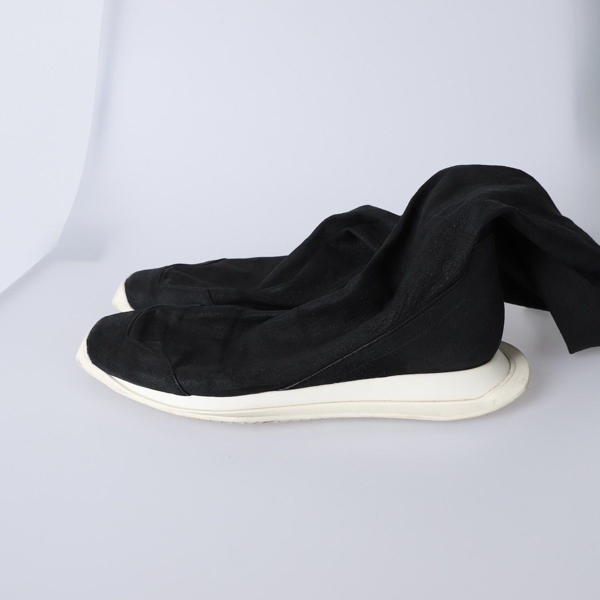 Rick Owens 44 / Rick Owens Leather Sock Sneakers Size US 11 / EU 44 - 2 Thumbnail