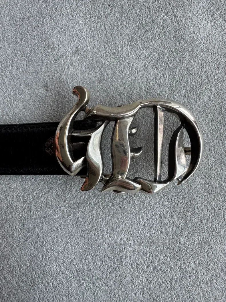 Chrome Hearts CHROME HEARTS size 36 Small CH letter belt Size ONE SIZE - 3 Thumbnail
