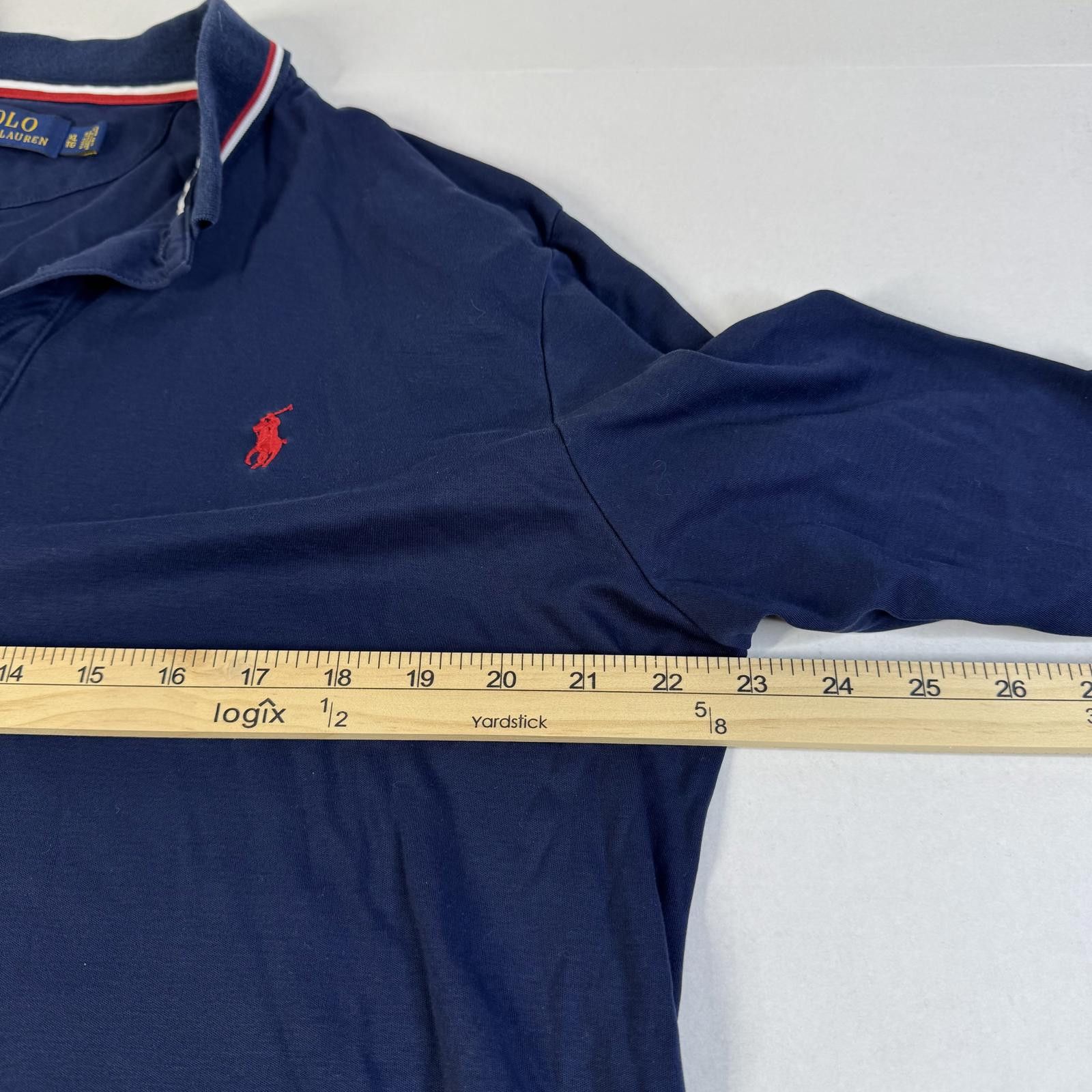 Polo Ralph Lauren Vintage Men's Navy Polo Ralph Lauren Sweater Blue Tag XL Size US XL / EU 56 / 4 - 6 Thumbnail