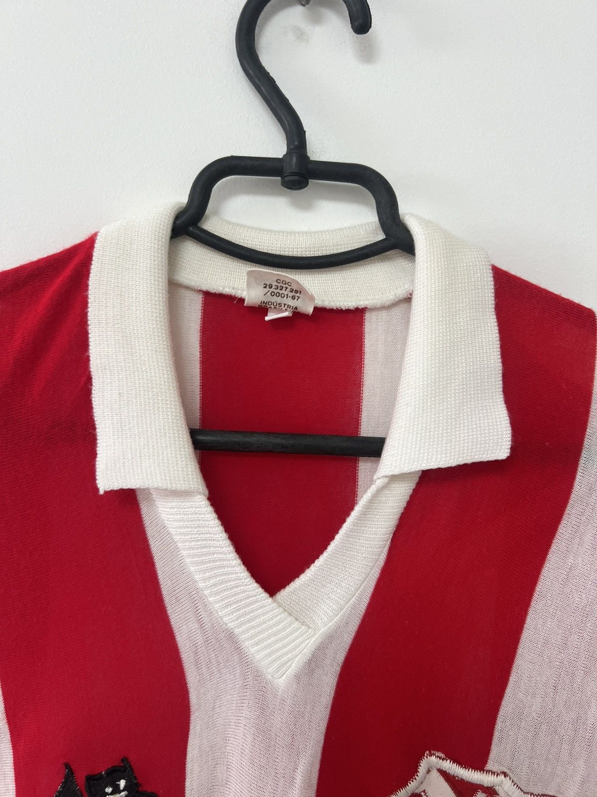 Vintage Vintage Bangu Atletico 1981/82 Soccer Jersey Shirt Rare Sz M Size US M / EU 48-50 / 2 - 17 Thumbnail