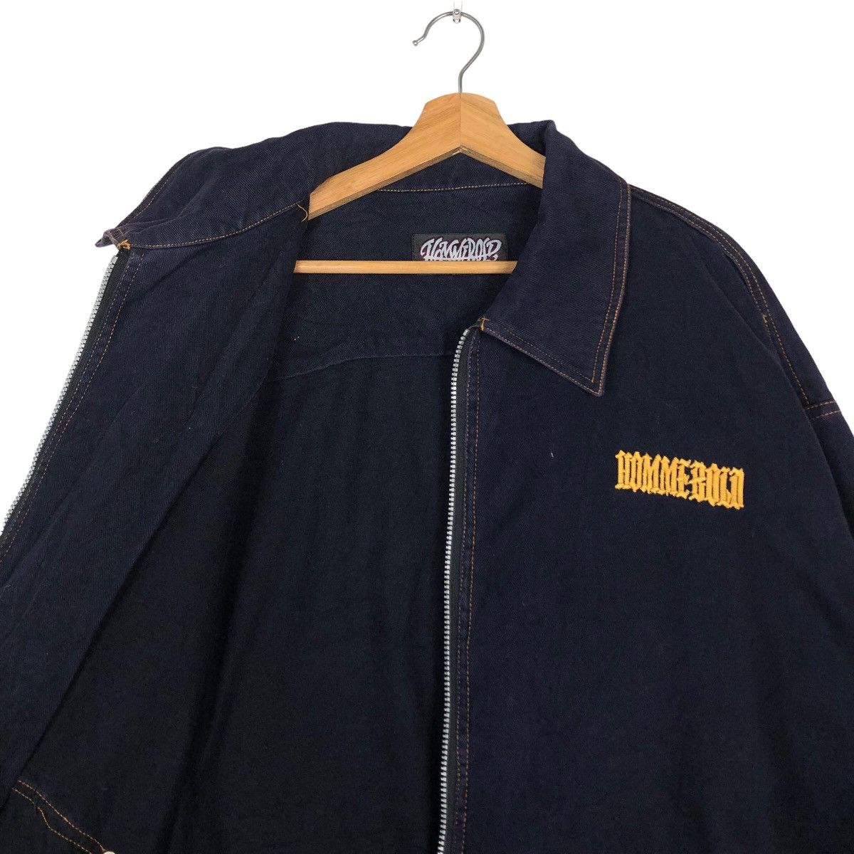 Hysteric Glamour 🔥Oversized Jacket Chore Homme Bold Japan Big Logo Size US L / EU 52-54 / 3 - 10 Thumbnail
