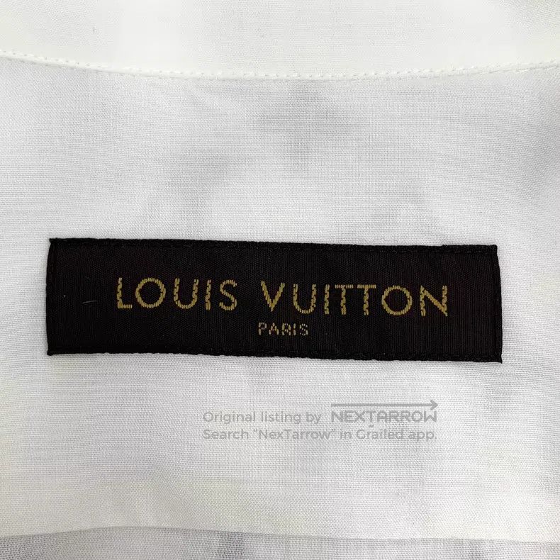 Louis Vuitton Louis Vuitton White logo presbyopic gradient full print la Size US L / EU 52-54 / 3 - 5 Thumbnail