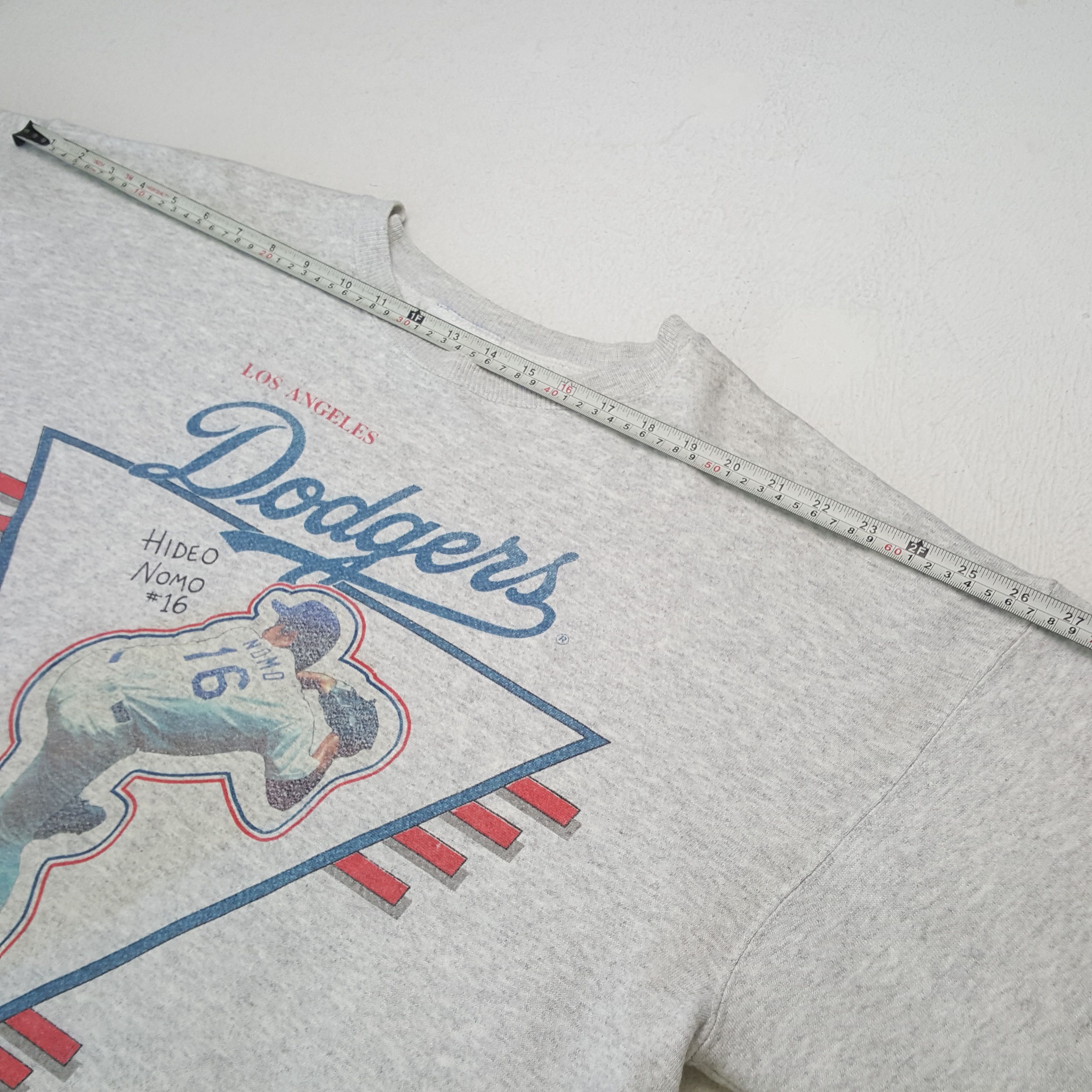 Hanes LOS ANGELES DODGERS Vintage Sweatshirt C292N2 Size US L / EU 52-54 / 3 - 6 Thumbnail