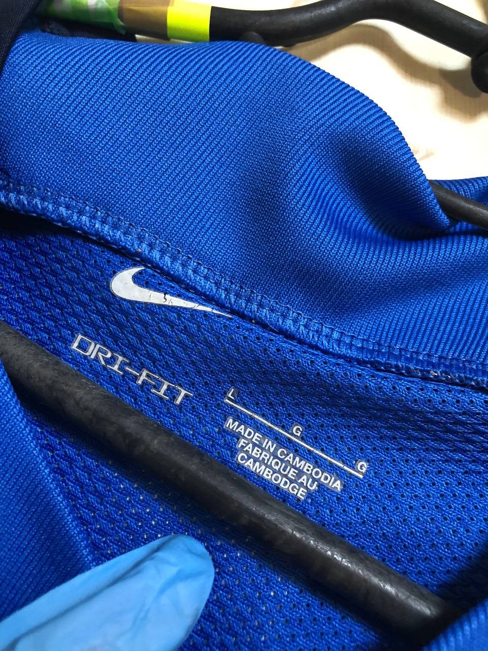 Nike PORTSMOUTH TRAINING SHIRT FOOTBALL SOCCER JERSEY NIKE Size US L / EU 52-54 / 3 - 2 Thumbnail