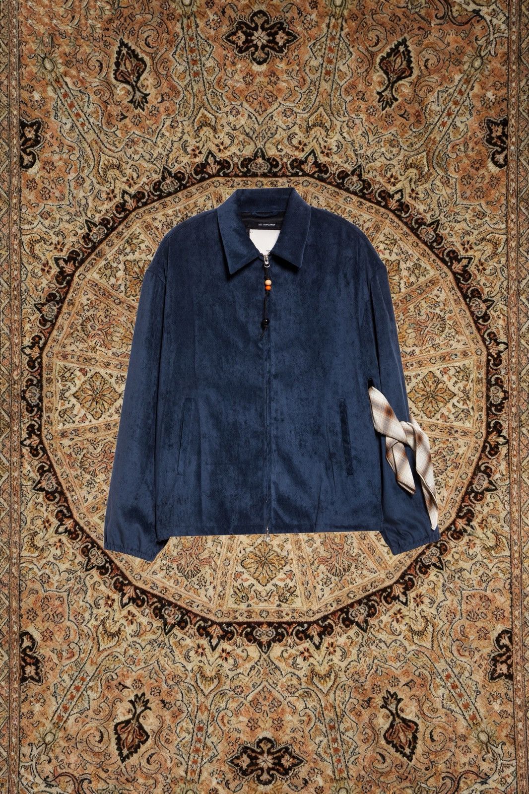 Song For The Mute Song for the mute 25.2 Navy Coach Jacket Size US L / EU 52-54 / 3 - 1 Thumbnail