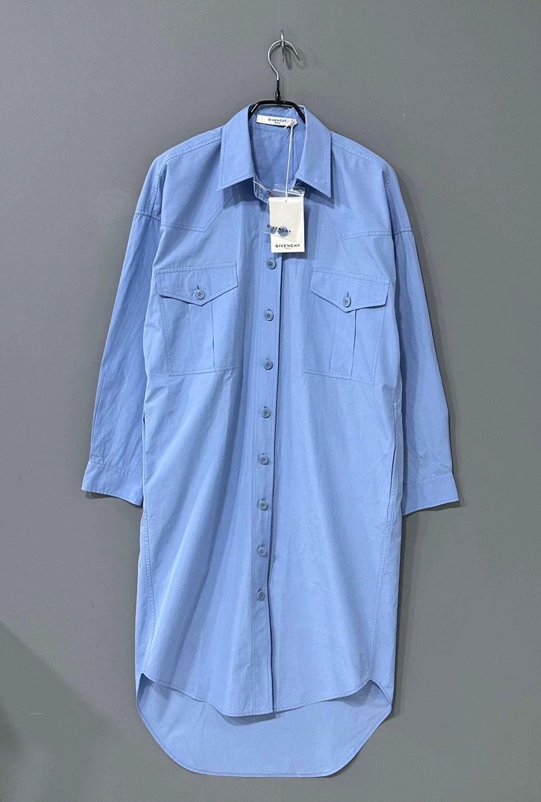 Givenchy Givenchy Size36 Teal Dress Size US M / EU 48-50 / 2 - 1 Thumbnail