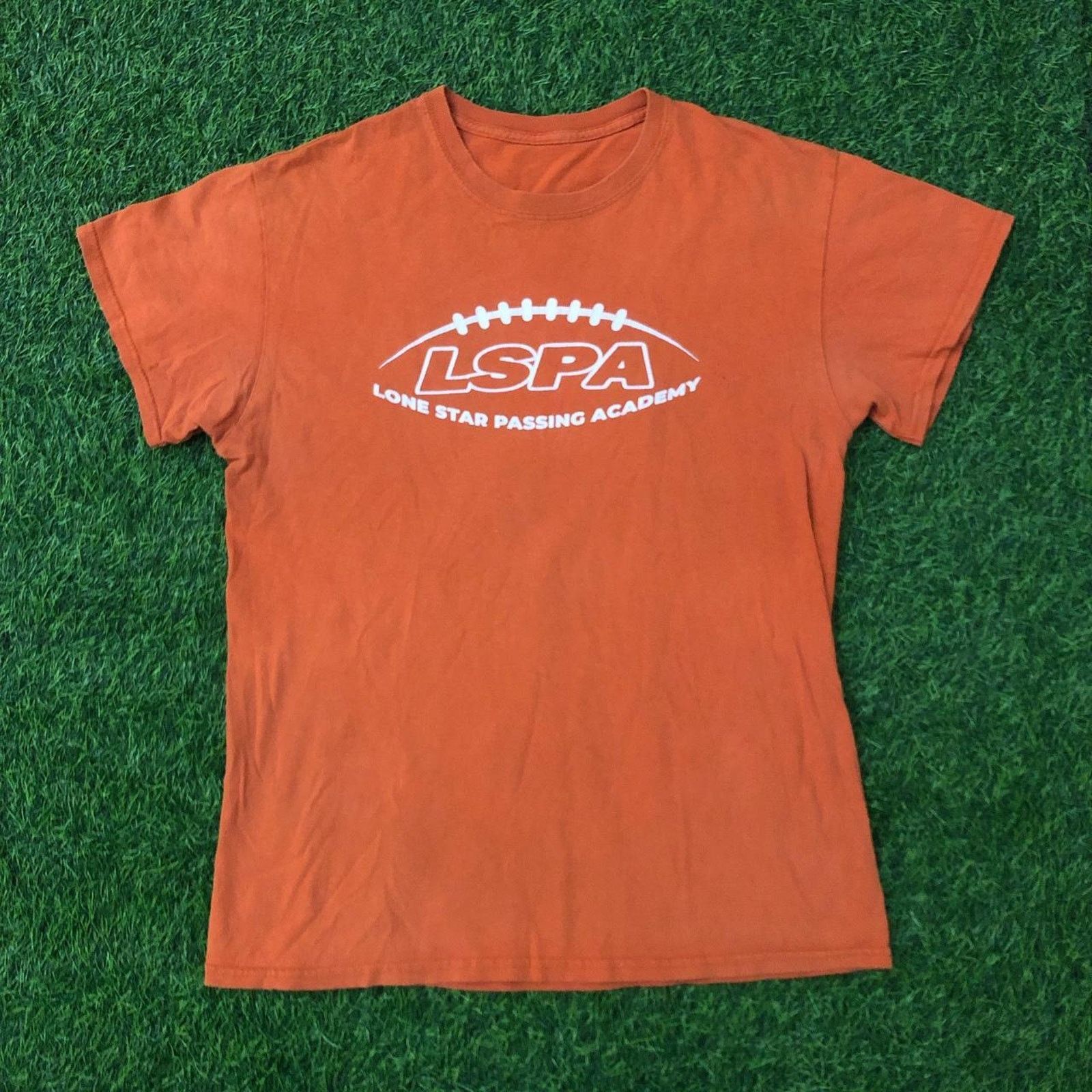 Other Burnt Orange Texas Lone Star Passing Academy Graphic Tee Size US XXL / EU 58 / 5 - 1 Thumbnail