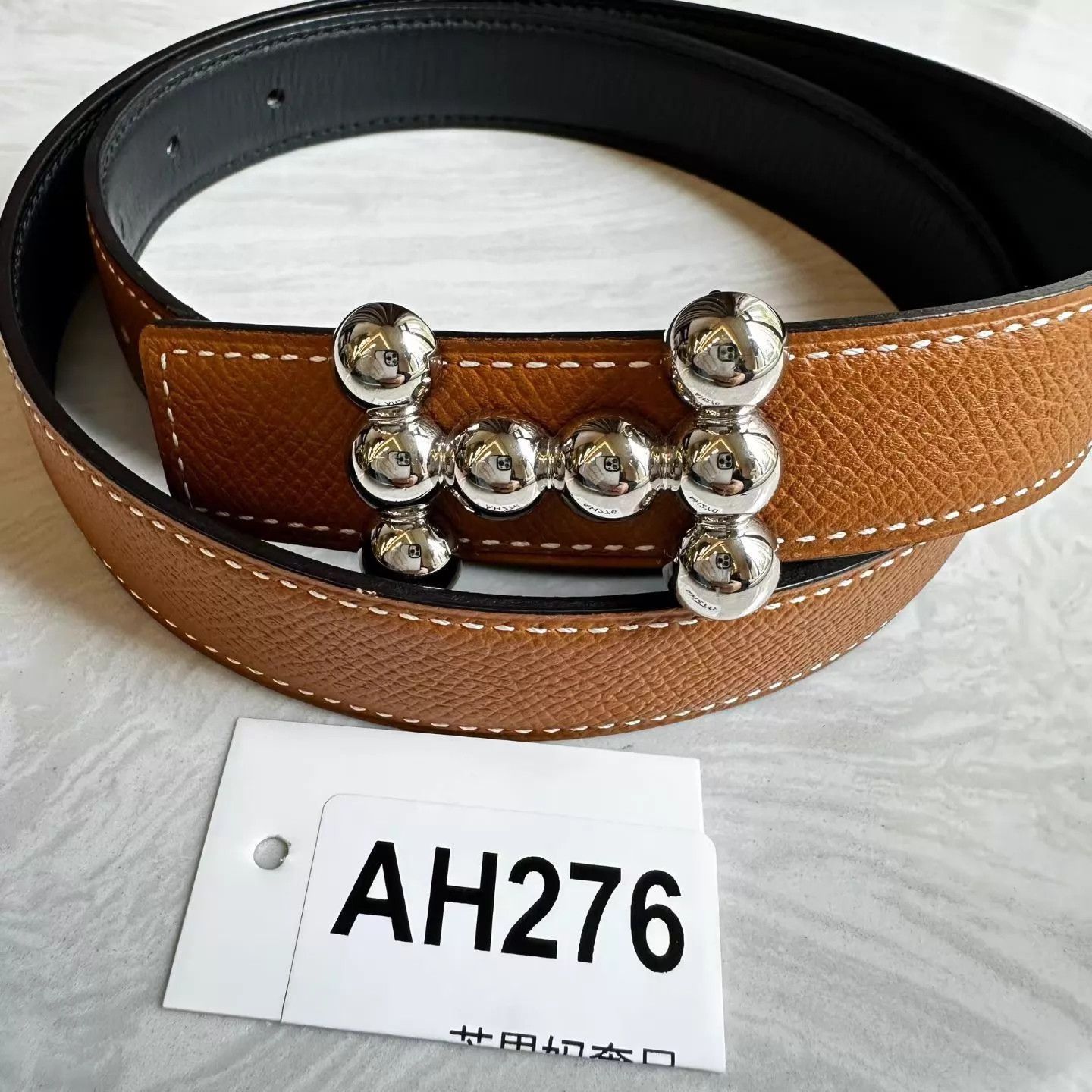 Hermes Hermès Reversible Belt Y-Stamp 80 Mint AH276 Size ONE SIZE - 4 Thumbnail