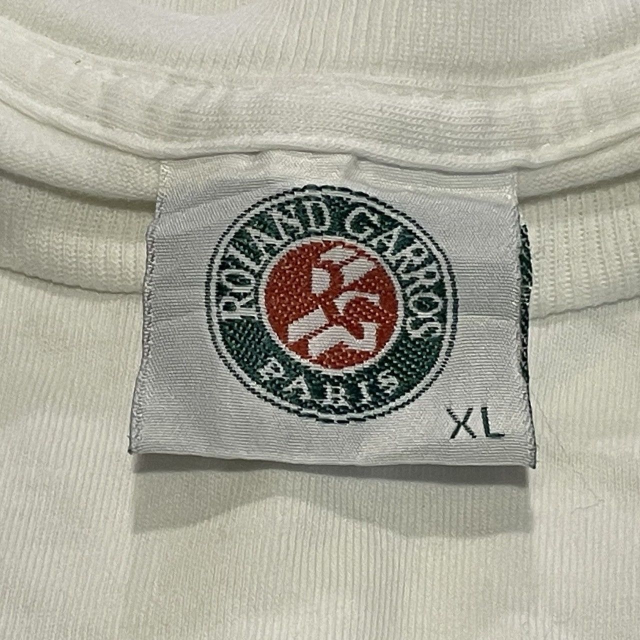 Other Rare Vintage 1996 Roland Garros Tennis Tee Grand Slam Size US XL / EU 56 / 4 - 9 Thumbnail