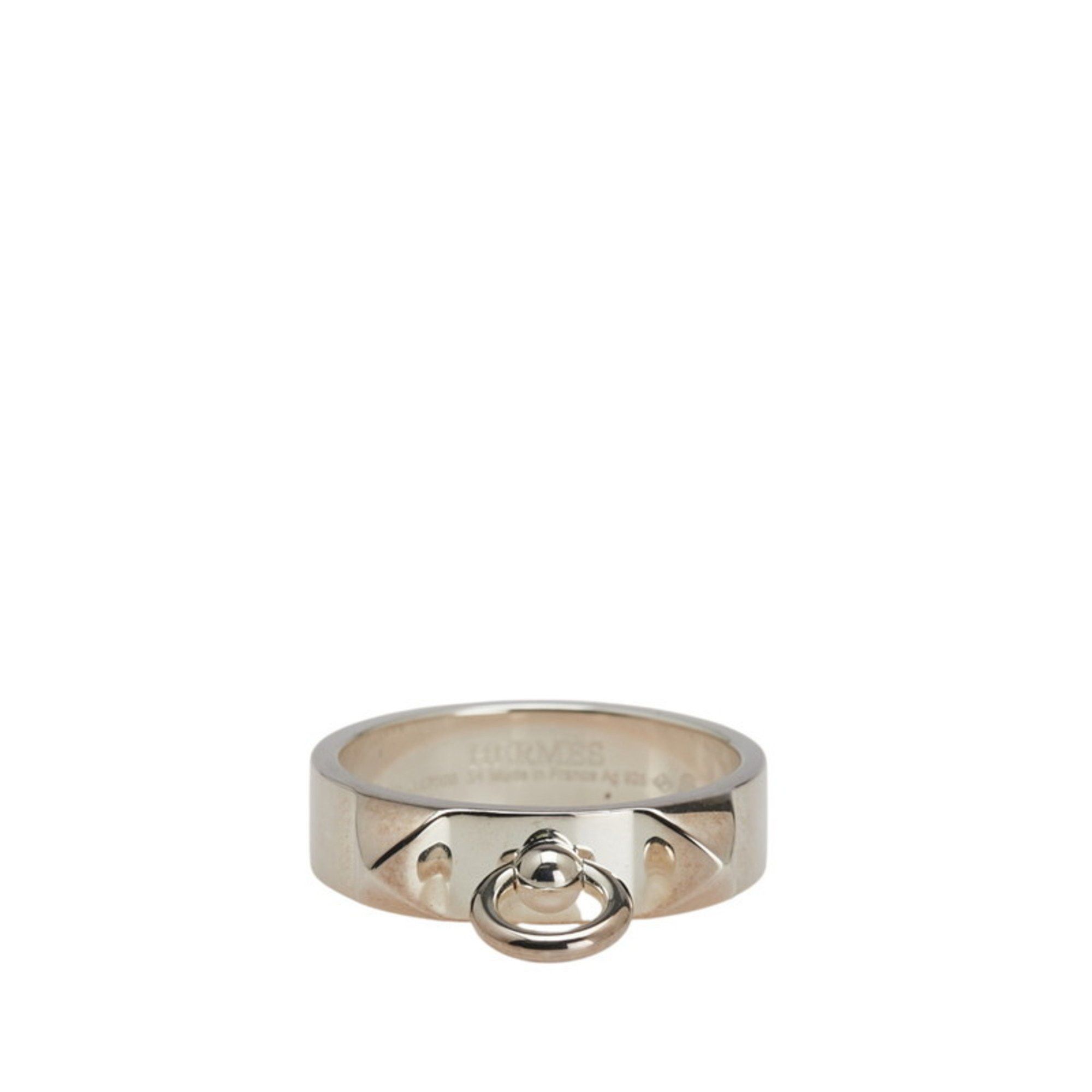 Hermes Hermès Collier de Chien Ring #54 SV925 Silver Women's HERMES Size ONE SIZE - 1 Thumbnail