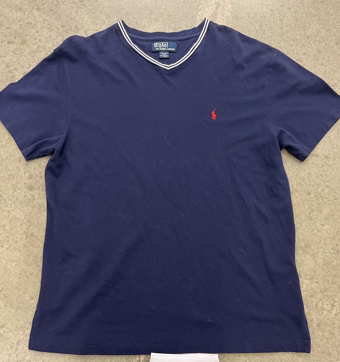 Polo Ralph Lauren Vintage Polo Ralph Lauren Sports Polo Shirt Blue Size XXL Size US XXL / EU 58 / 5 - 1 Thumbnail
