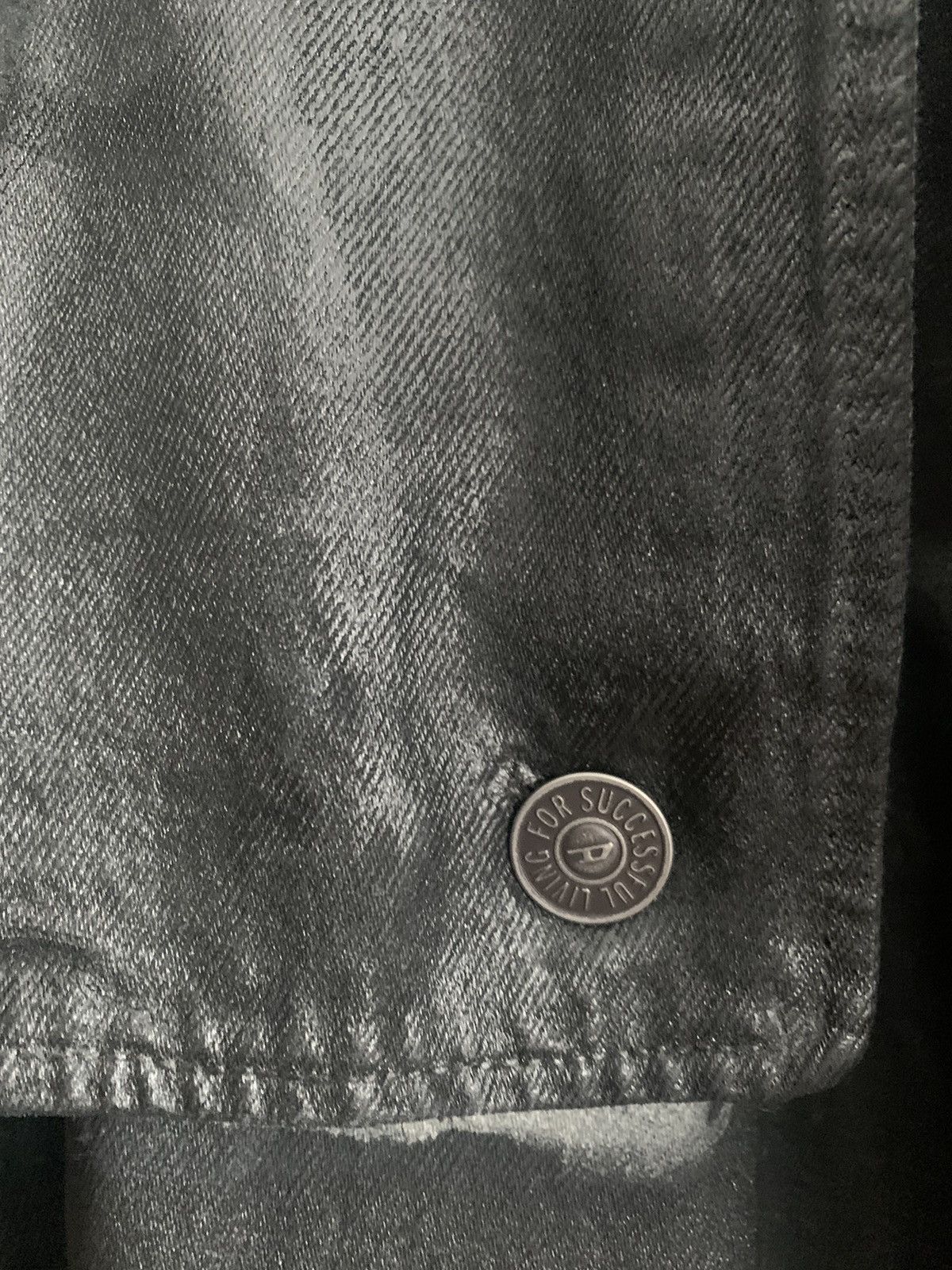 Diesel Diesel Coated Denim Trench Coat Jacket D-Delirious-A Size US M / EU 48-50 / 2 - 9 Thumbnail