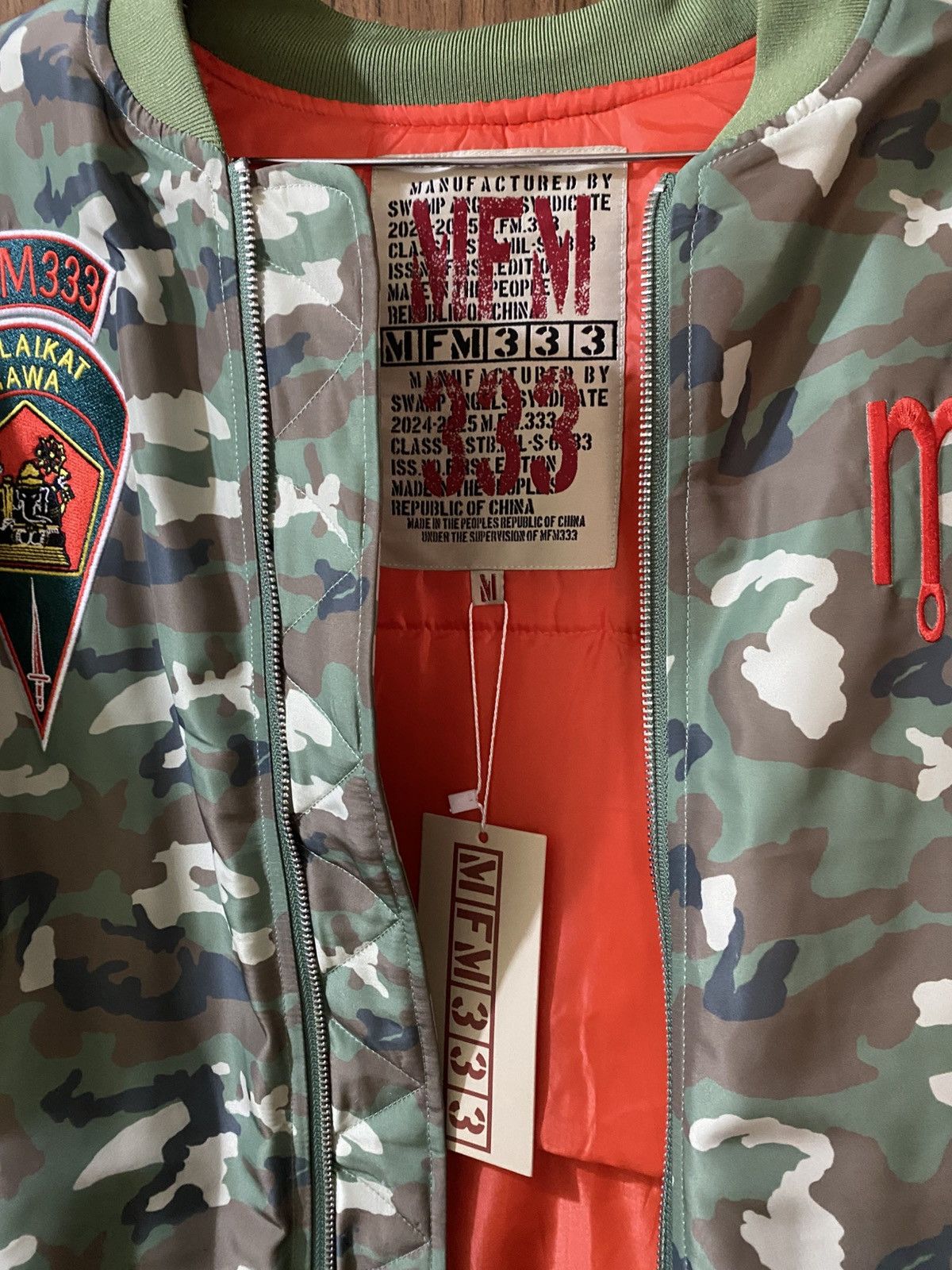 murd333r.fm MFM333 MA-1 Flight Jacket Size US M / EU 48-50 / 2 - 2 Thumbnail
