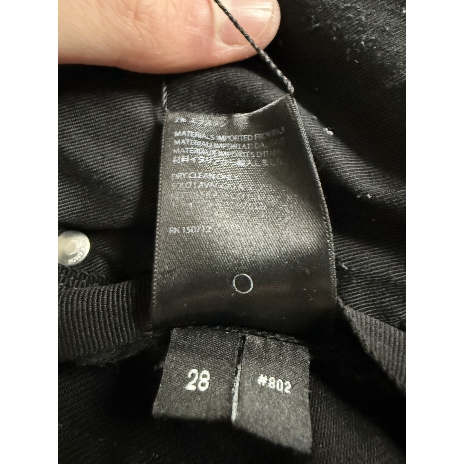 Amiri Amiri Jeans Black Thrasher Plain 28 Used Size US 28 / EU 44 - 5 Thumbnail