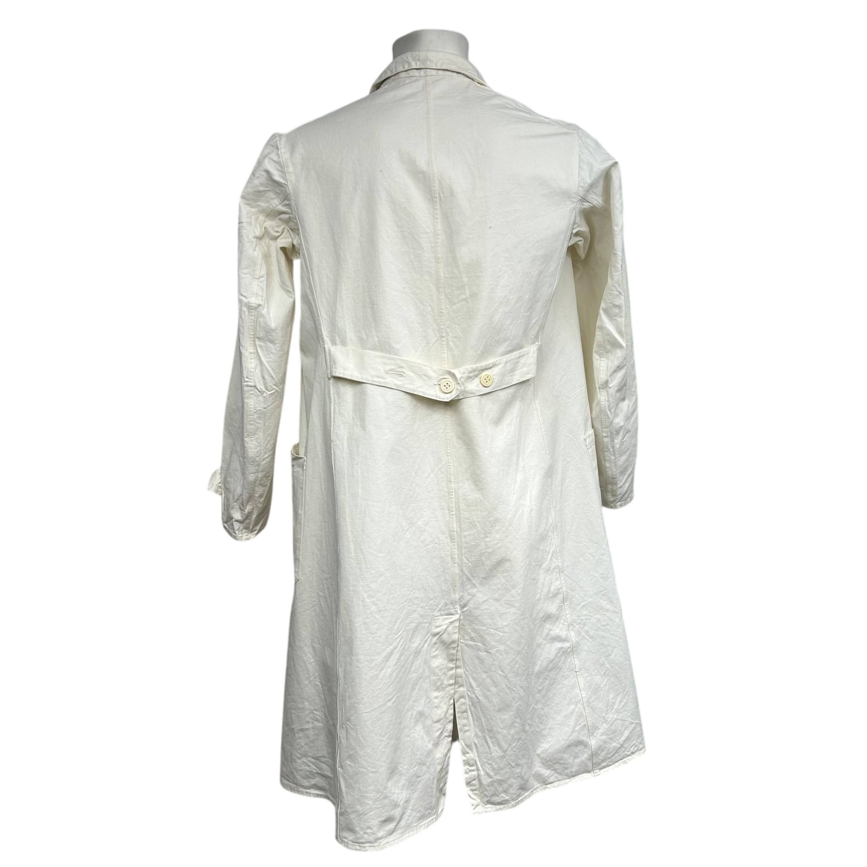 Vintage Lutteurs Off White Lab Warehouse Cotton Coat Workwear M Size US M / EU 48-50 / 2 - 2 Thumbnail