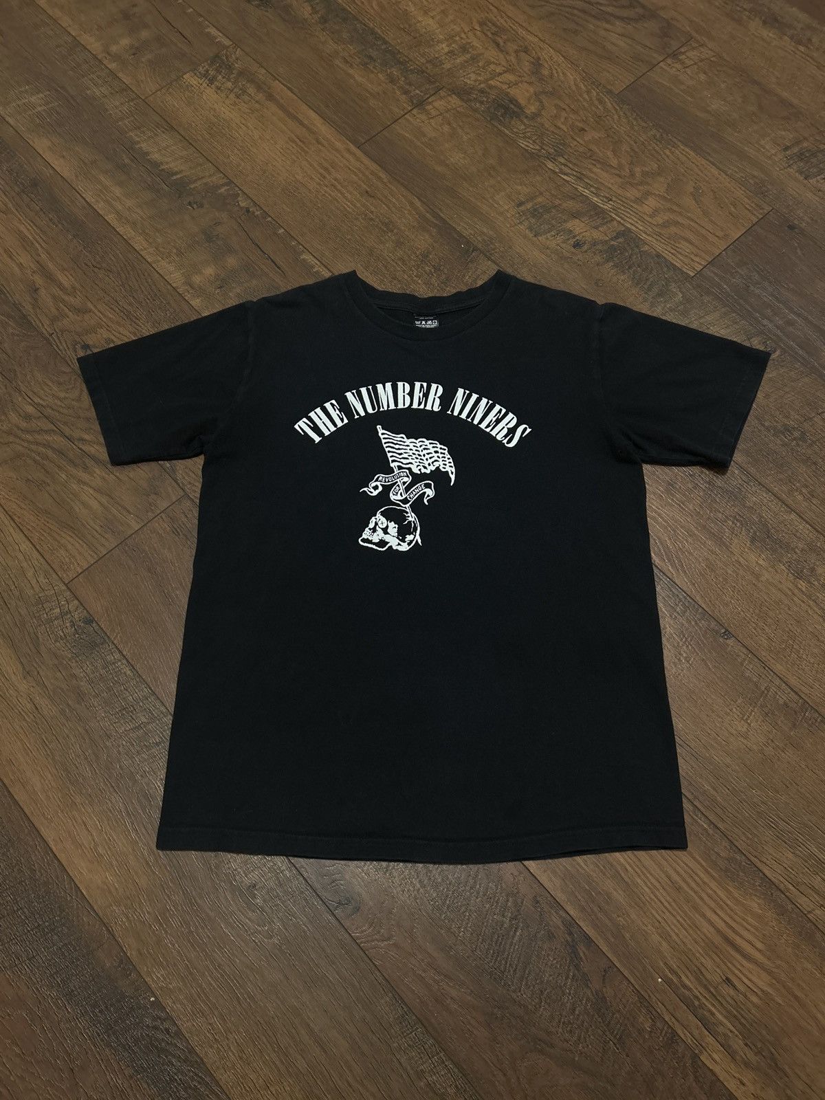 image of Number N Ine Number (N)Ine The Number Niners Black Tee, Men's (Size Medium)