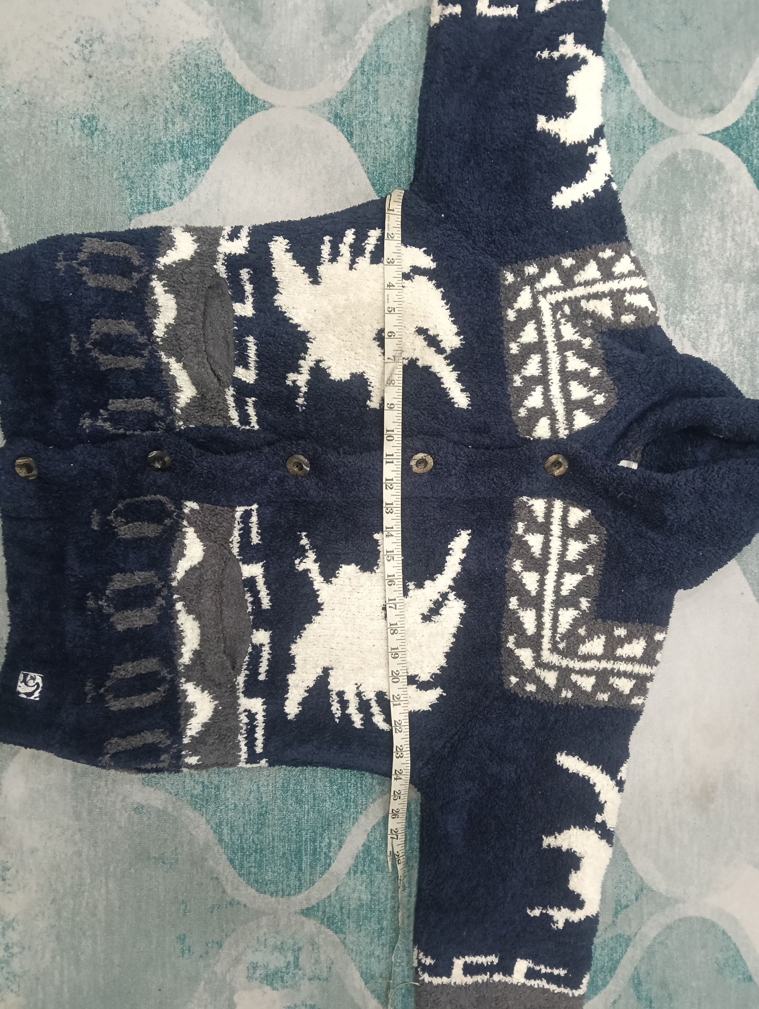 Beauty Beast × Errolson Hugh × Japanese Brand Vintage Kashwere Like Fleece Size US L / EU 52-54 / 3 - 13 Thumbnail