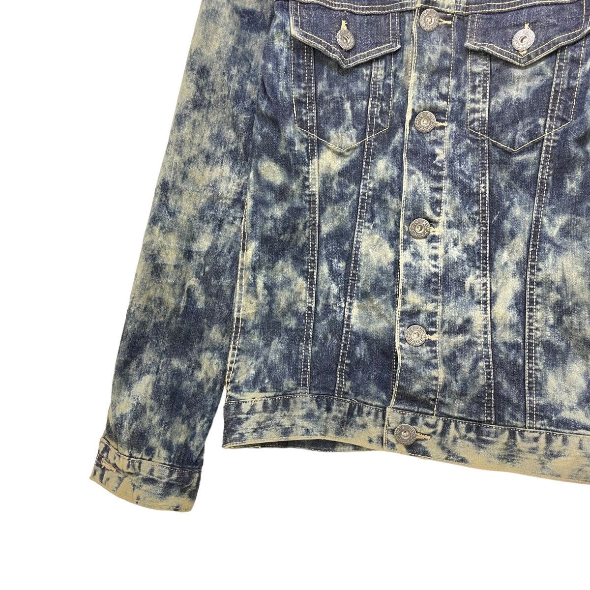 Japanese Brand × Vintage Japanese Brand Lab Code Acid Wash Denim Jacket Size S / US 4 / IT 40 - 4 Thumbnail