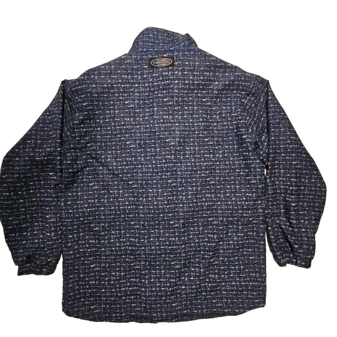 Vintage Forresters Drytech Rain Jacket Womens M Gore-Tex Blue Print Size M / US 6-8 / IT 42-44 - 10 Thumbnail