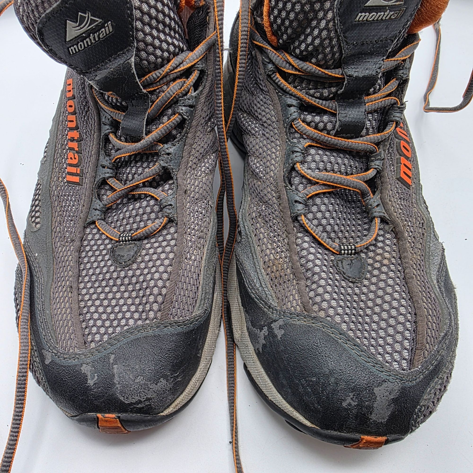 Other Montrail Hardrock Mid GTX Mens Size 12 Gray Orange Hiking Bo Size US 12 / EU 45 - 10 Thumbnail
