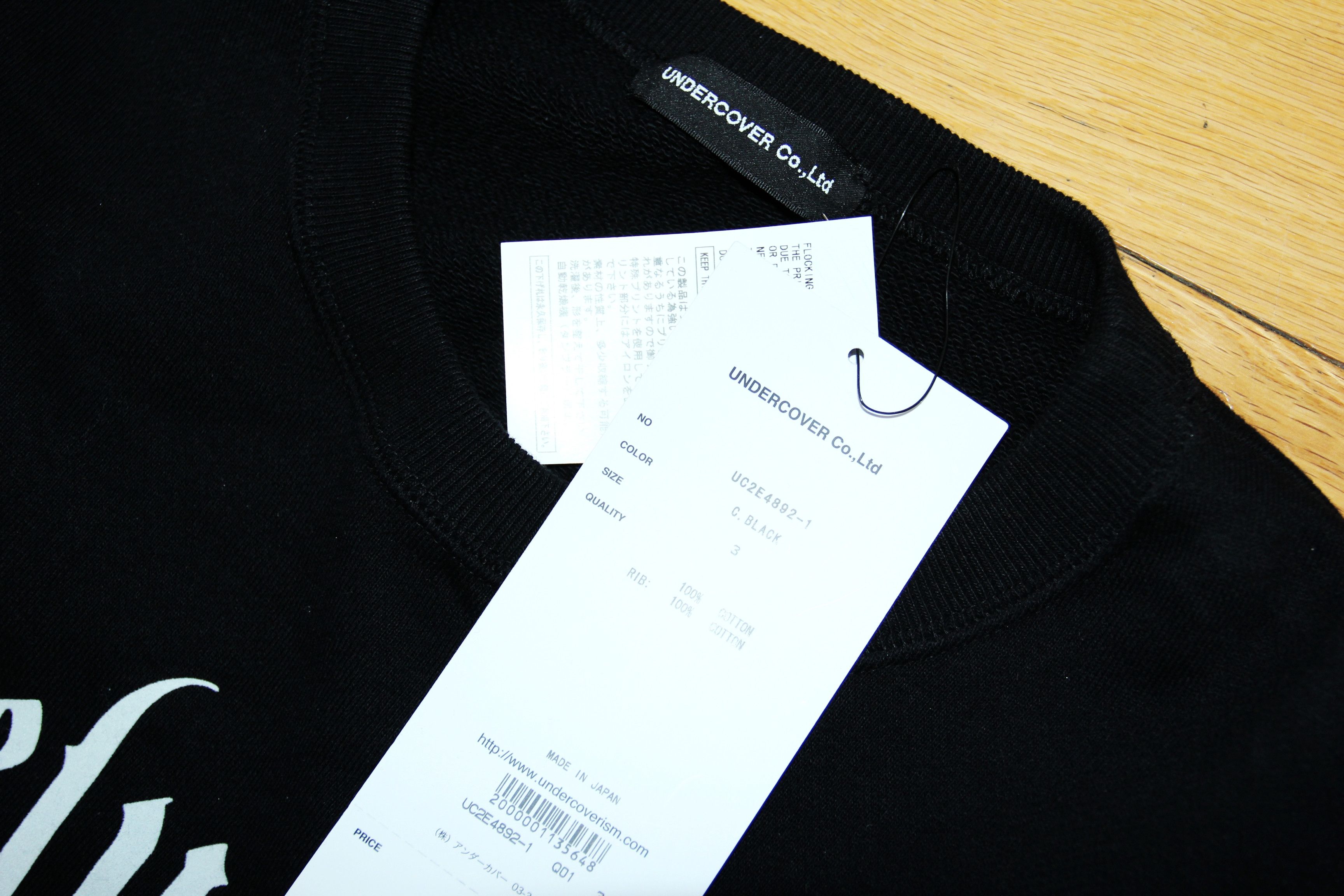 Undercover BNWT AW25 UNDERCOVER DELUSIONAL BEHAVIOR SWEATSHIRT 3 Size US L / EU 52-54 / 3 - 8 Thumbnail