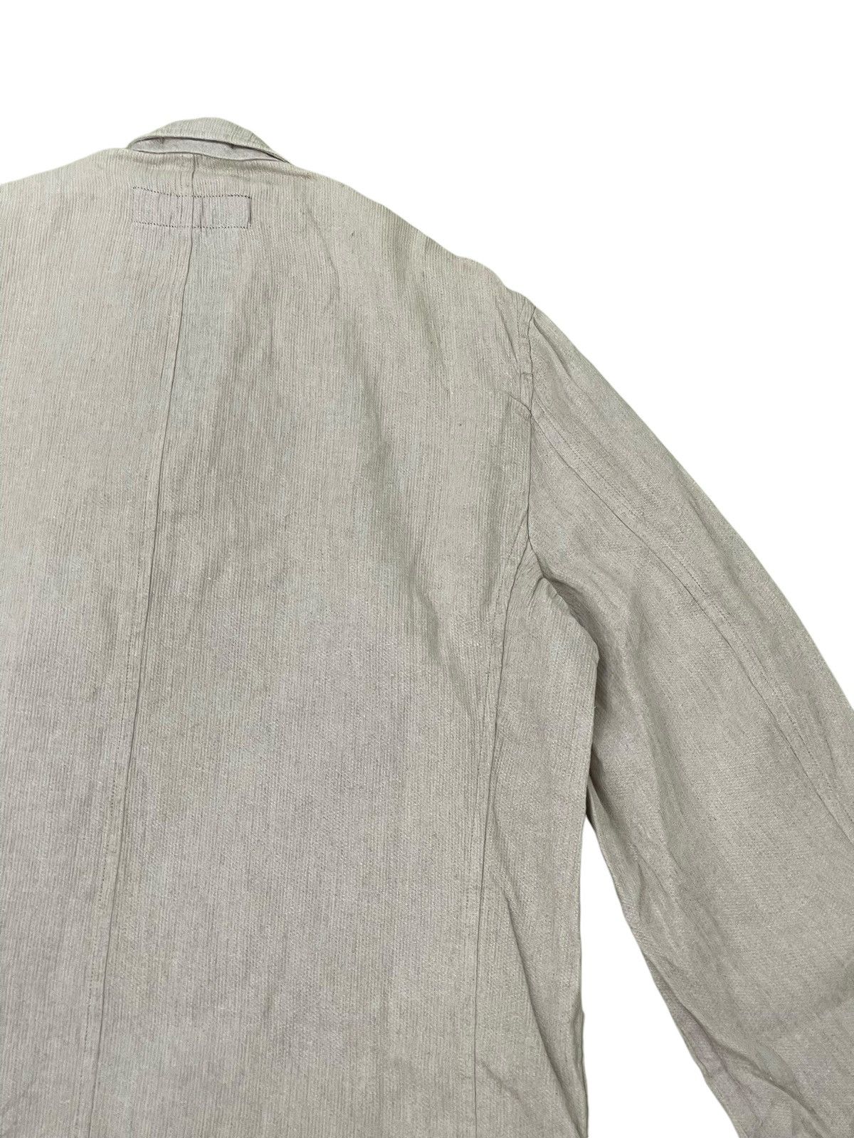 Comme des Garcons AD 1997 CDGH 100% Linen Hemp Chore Jacket 6🟩0 Size US M / EU 48-50 / 2 - 15 Thumbnail
