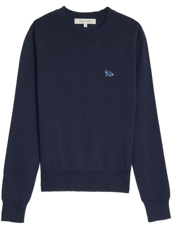 Maison Kitsune MAISON KITSUNE Women Sweater MW00816 KT1036P492 Blue Size XS / US 0-2 / IT 36-38 - 1 Thumbnail