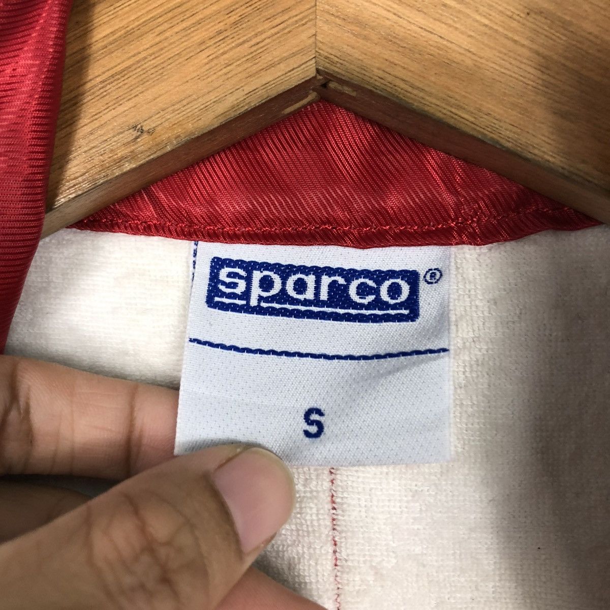 Sports Specialties 🔥VINTAGE SPARCO COVERALL RACING BIG LOGO SPELL OUT Size US 30 / EU 46 - 22 Thumbnail