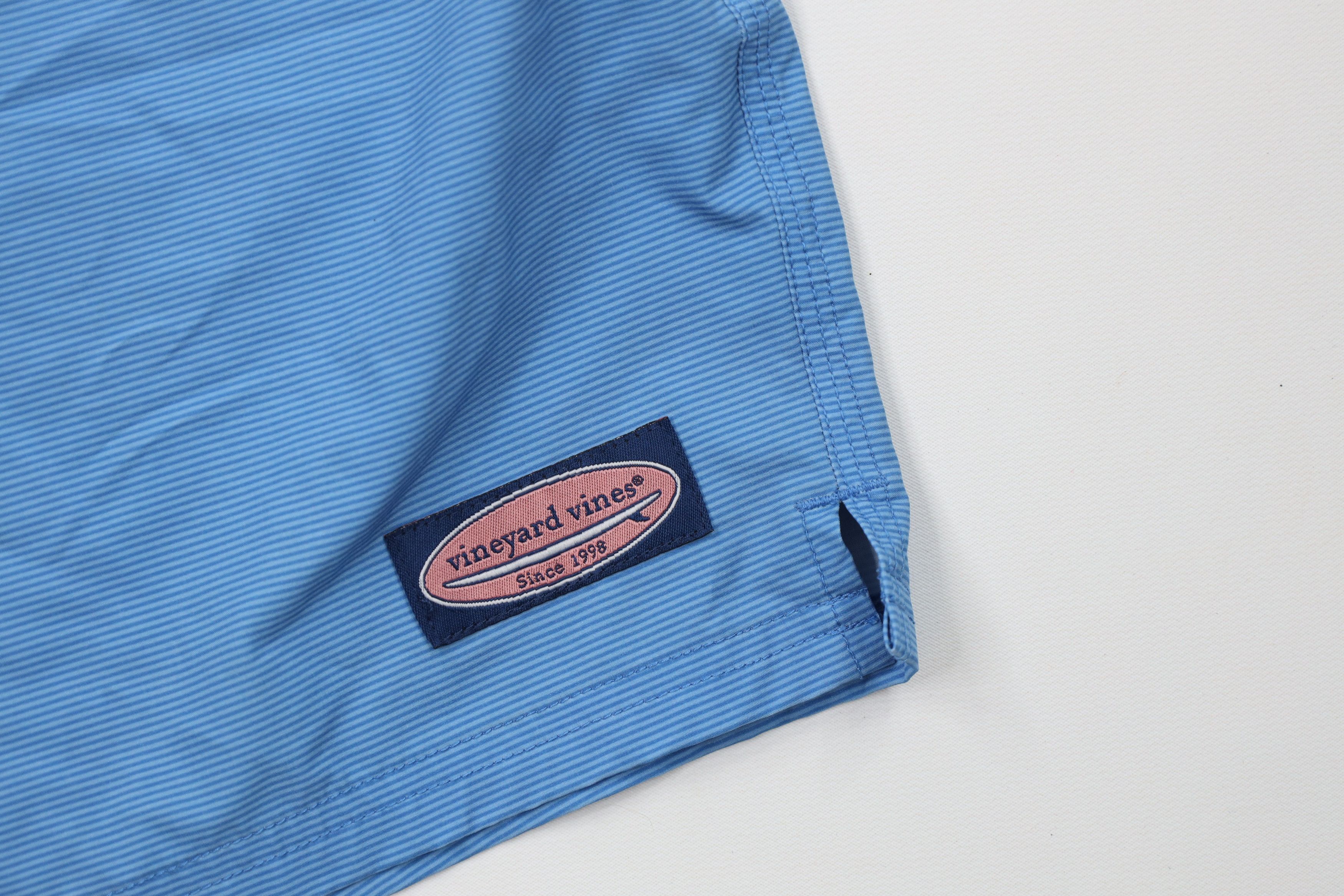 Vineyard Vines Vineyard Vines Lined Above Knee Shorts Swim Trunks Blue Size US 36 / EU 52 - 5 Thumbnail