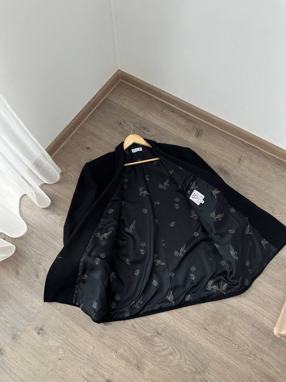 Boggi × Vintage Vintage Bogie Wool Coat Black Cashmere Black Jacket Size US M / EU 48-50 / 2 - 10 Thumbnail