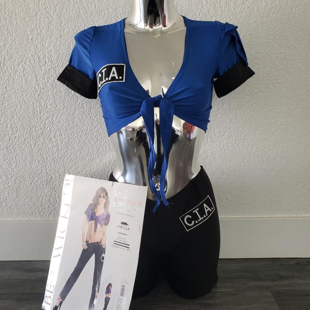 Designer Sexy C.I.A. Operations Adult Costume Size ONE SIZE - 1 Thumbnail