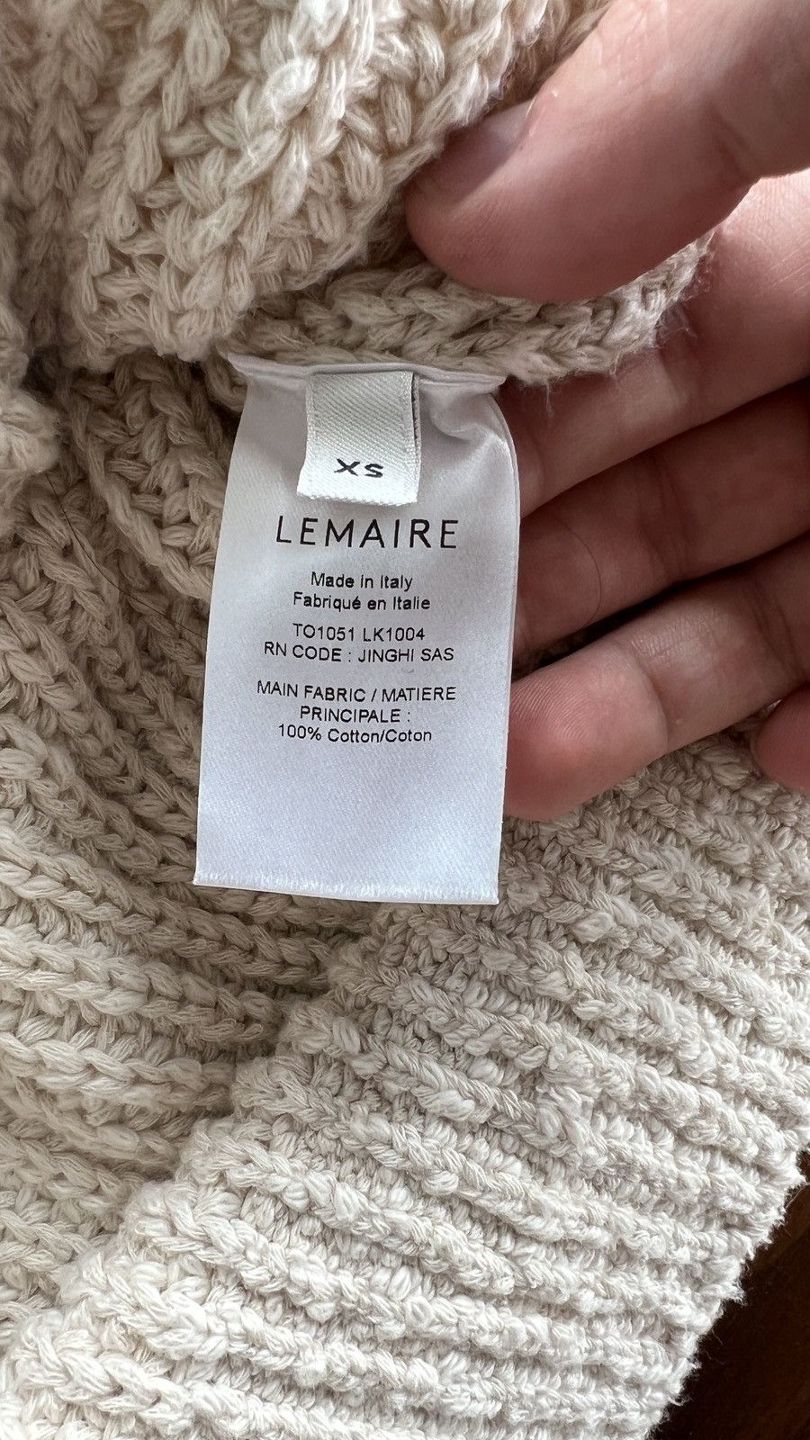 Lemaire BNWT - Lemaire Ribbed Cotton Cardigan Size US XS / EU 42 / 0 - 8 Thumbnail